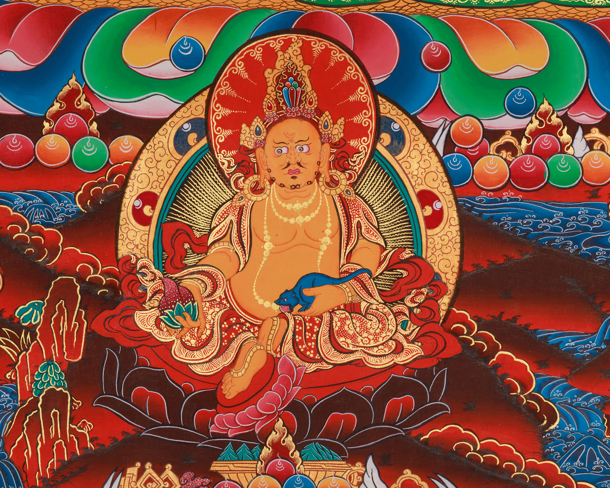 Namtoshe Wealth Deity Art | The Wealth God | God Vaishravana