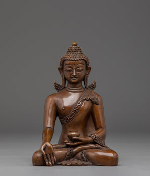 Copper Ratnasambhava Statue | Enlightenment Deity