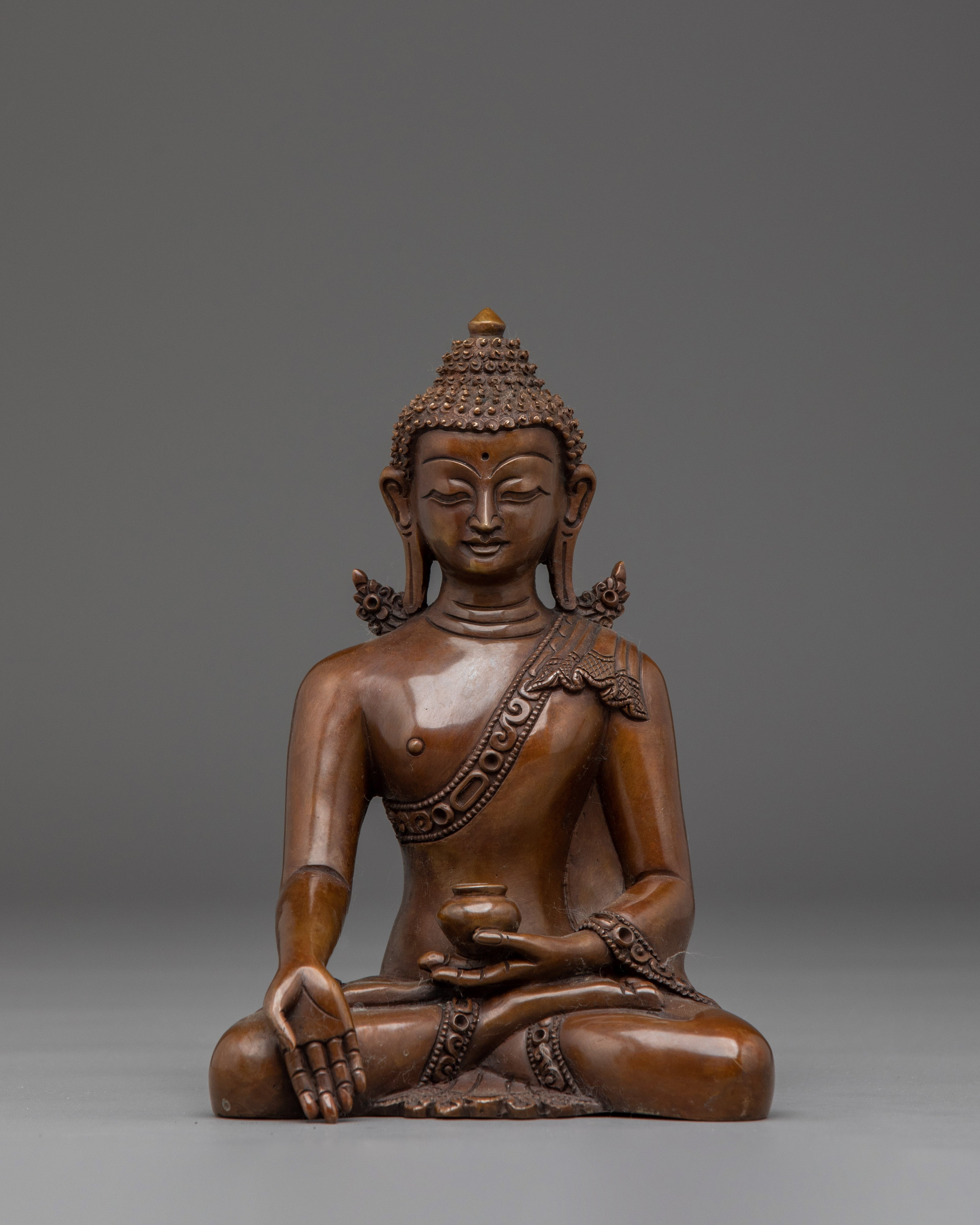 Copper Ratnasambhava Statue | Enlightenment Deity