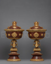 Butter Lamp Set