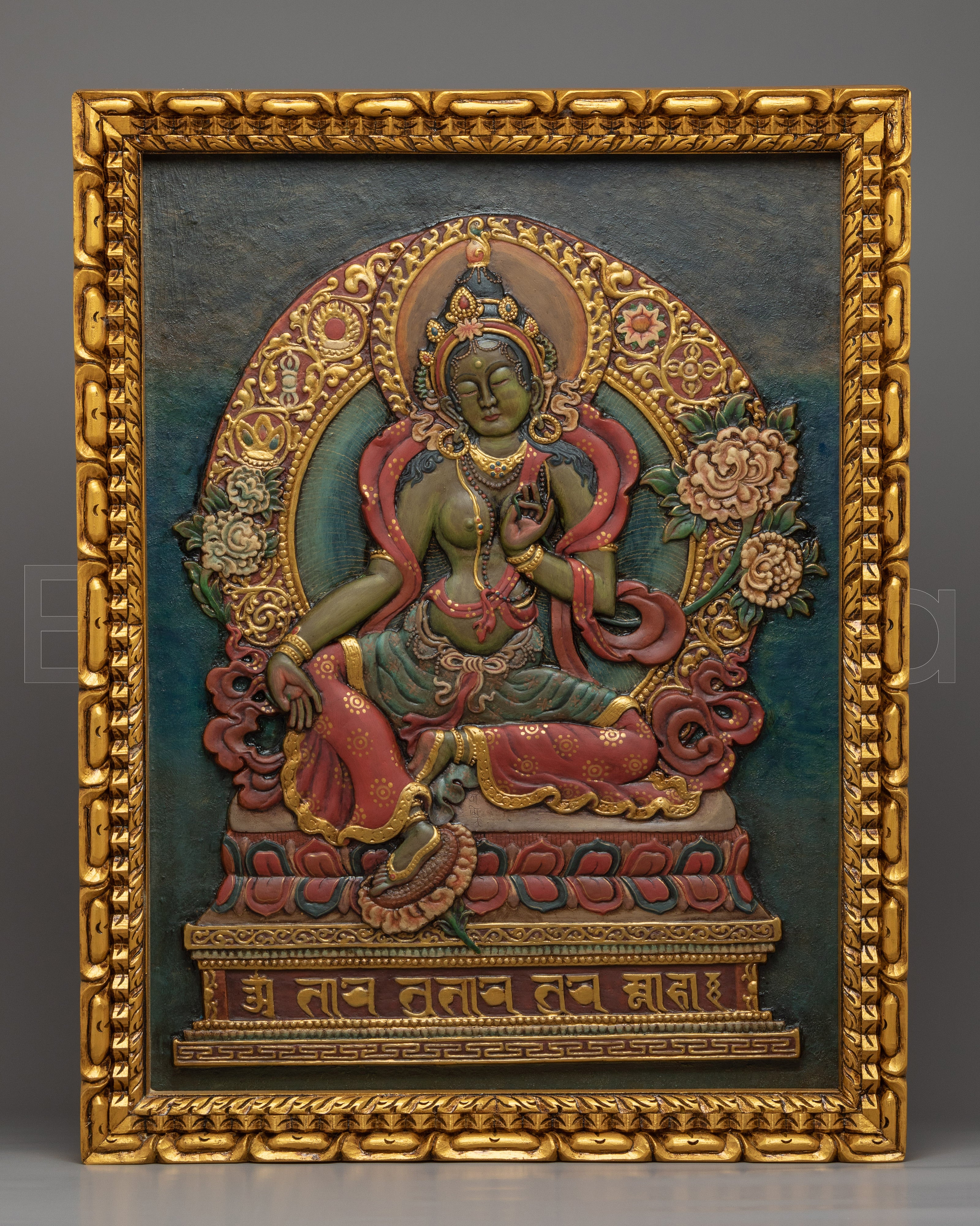 Wooden Thanka