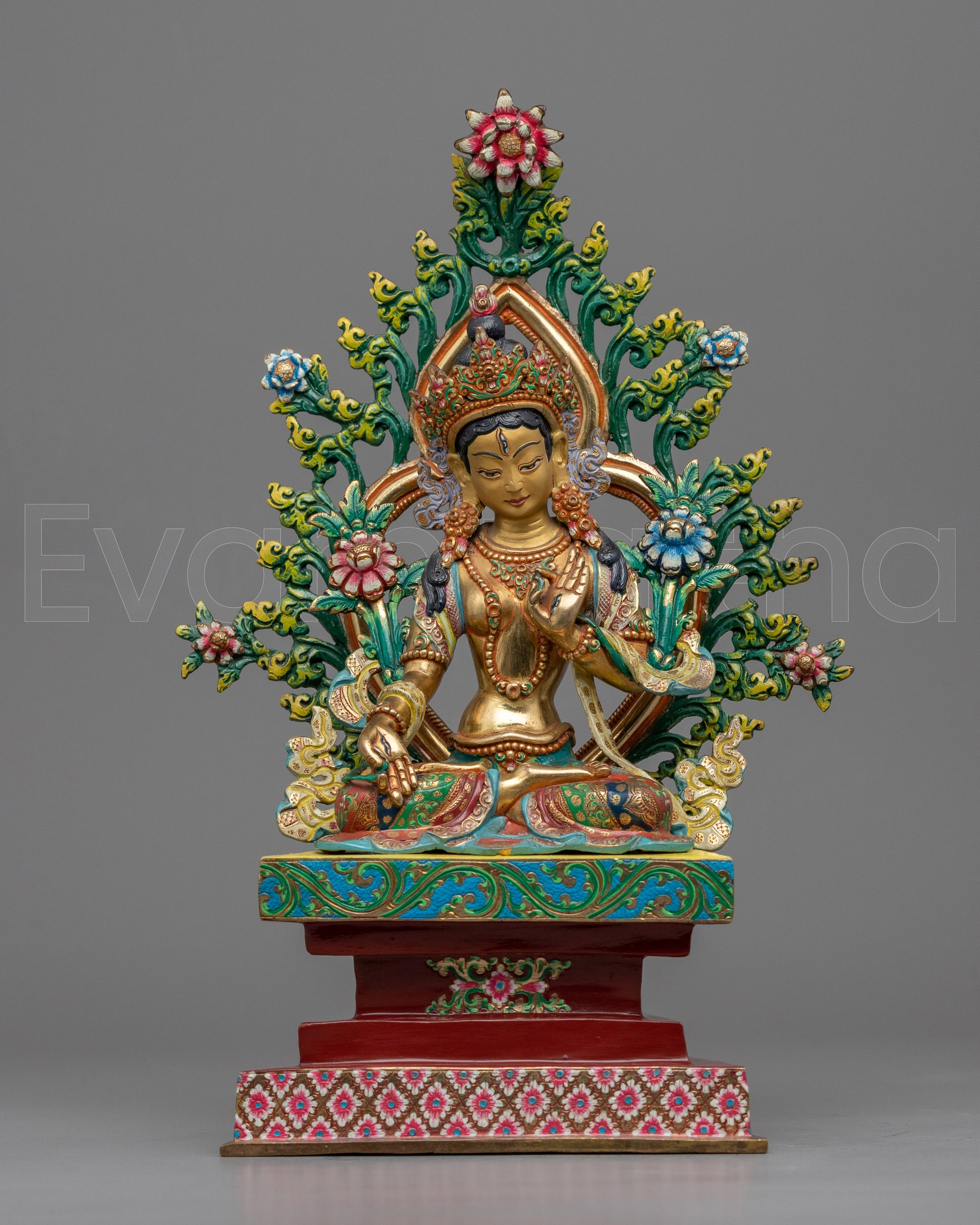 White Tara Statue 