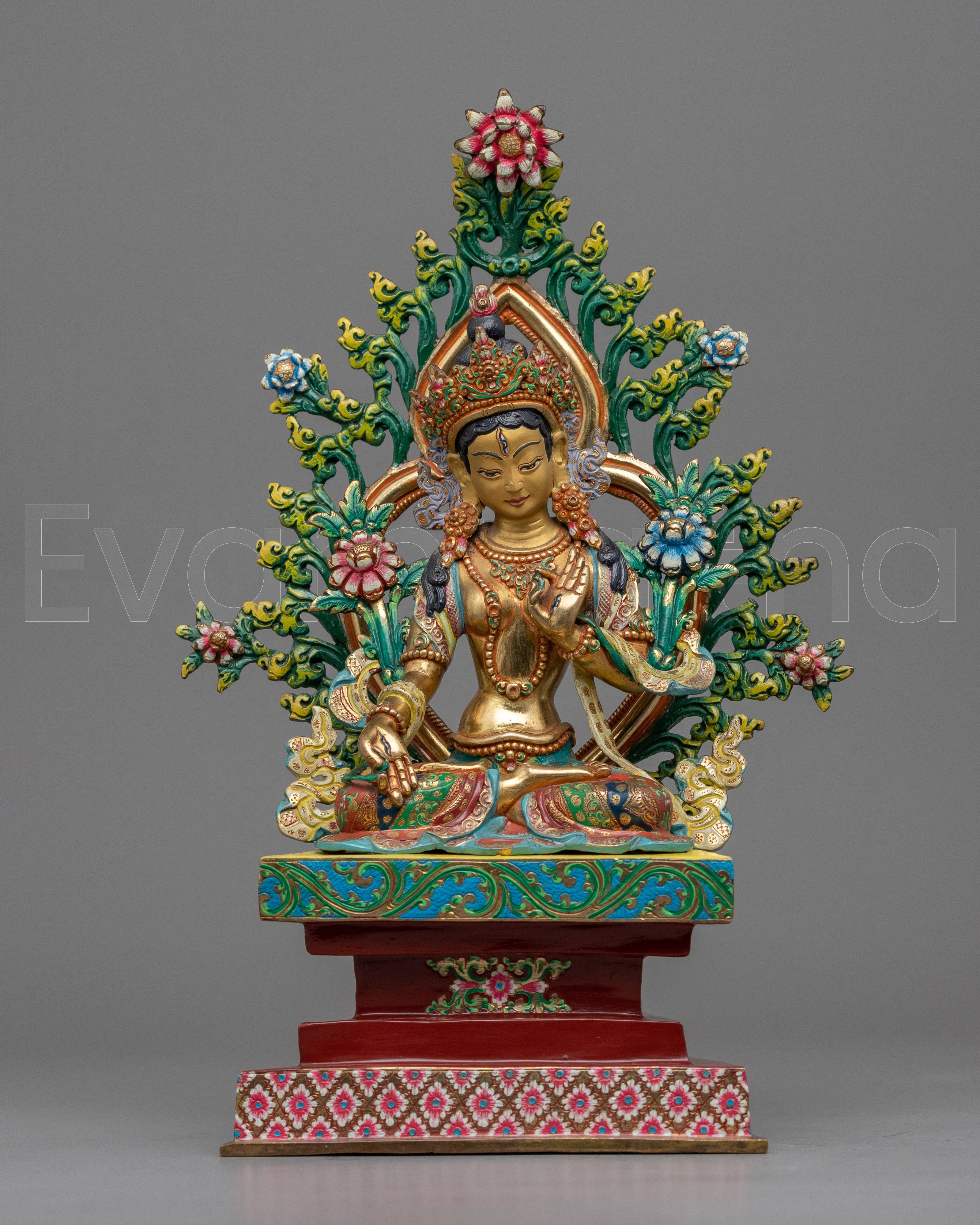 White Tara Statue 
