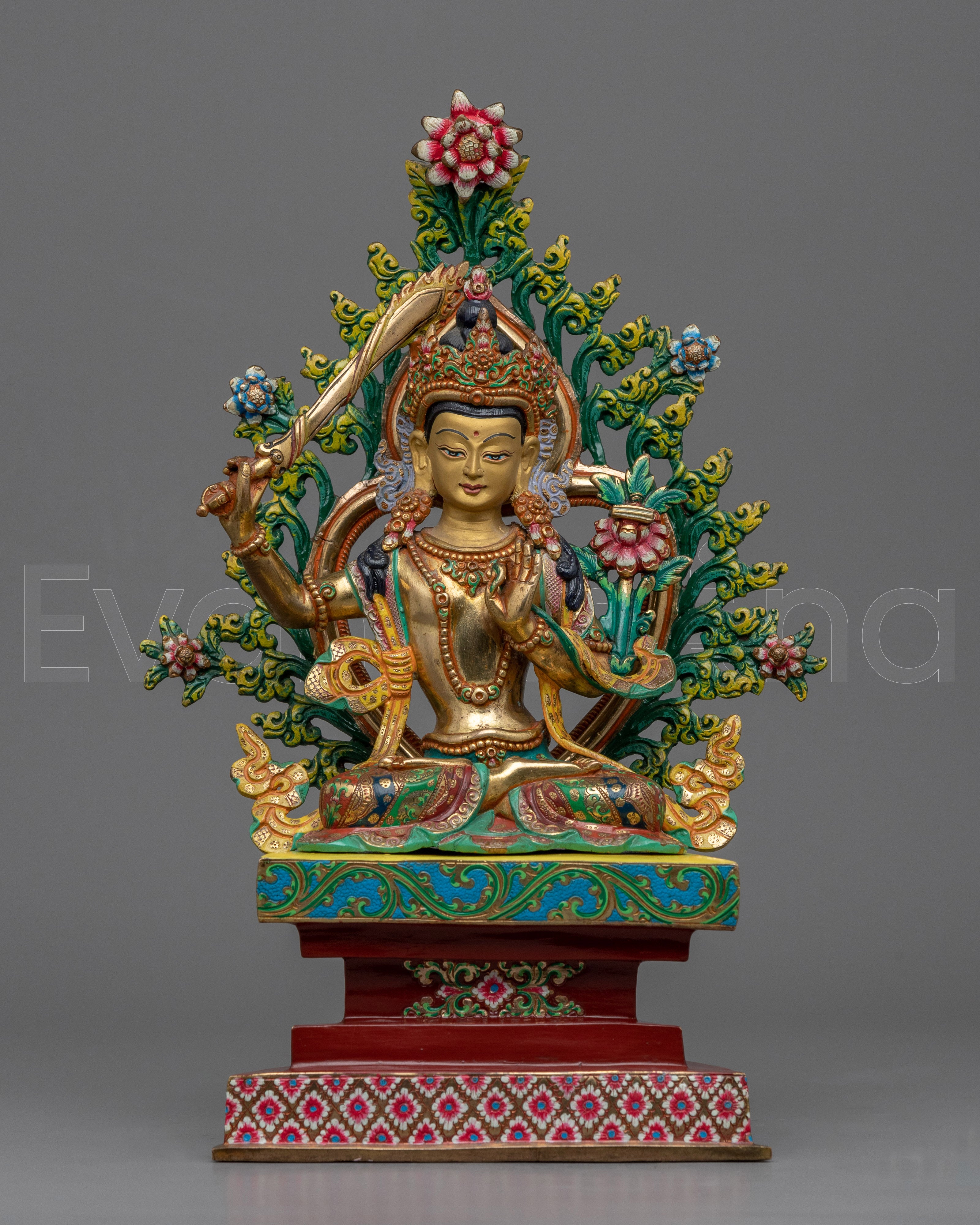 Manjushri Bodhisattva Statue