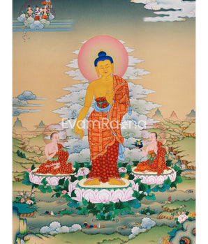 Buddha Shakyamuni Canvas Print