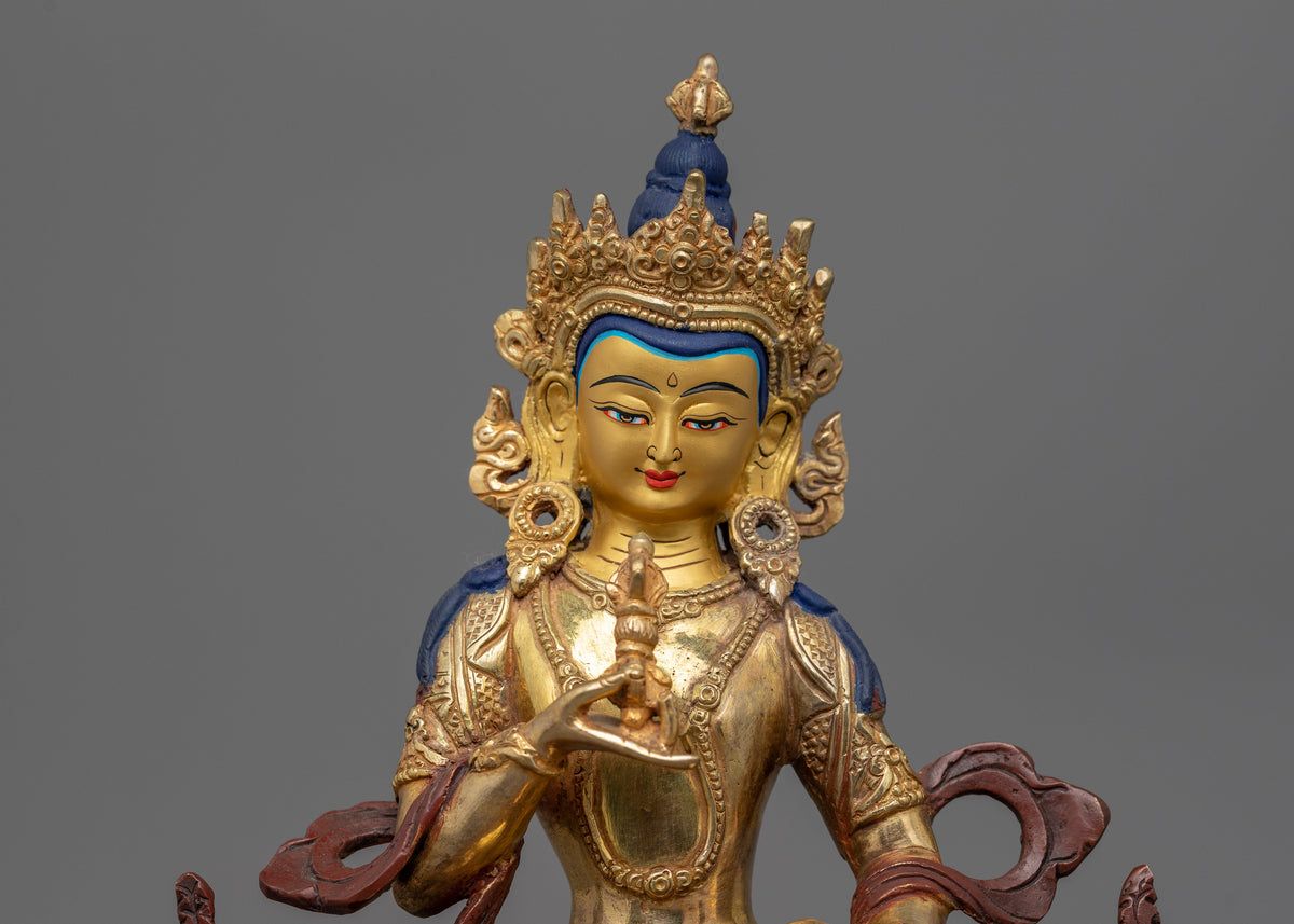 9 Inch Vajrasattva Rupa | Tibetan Dorje Sempa