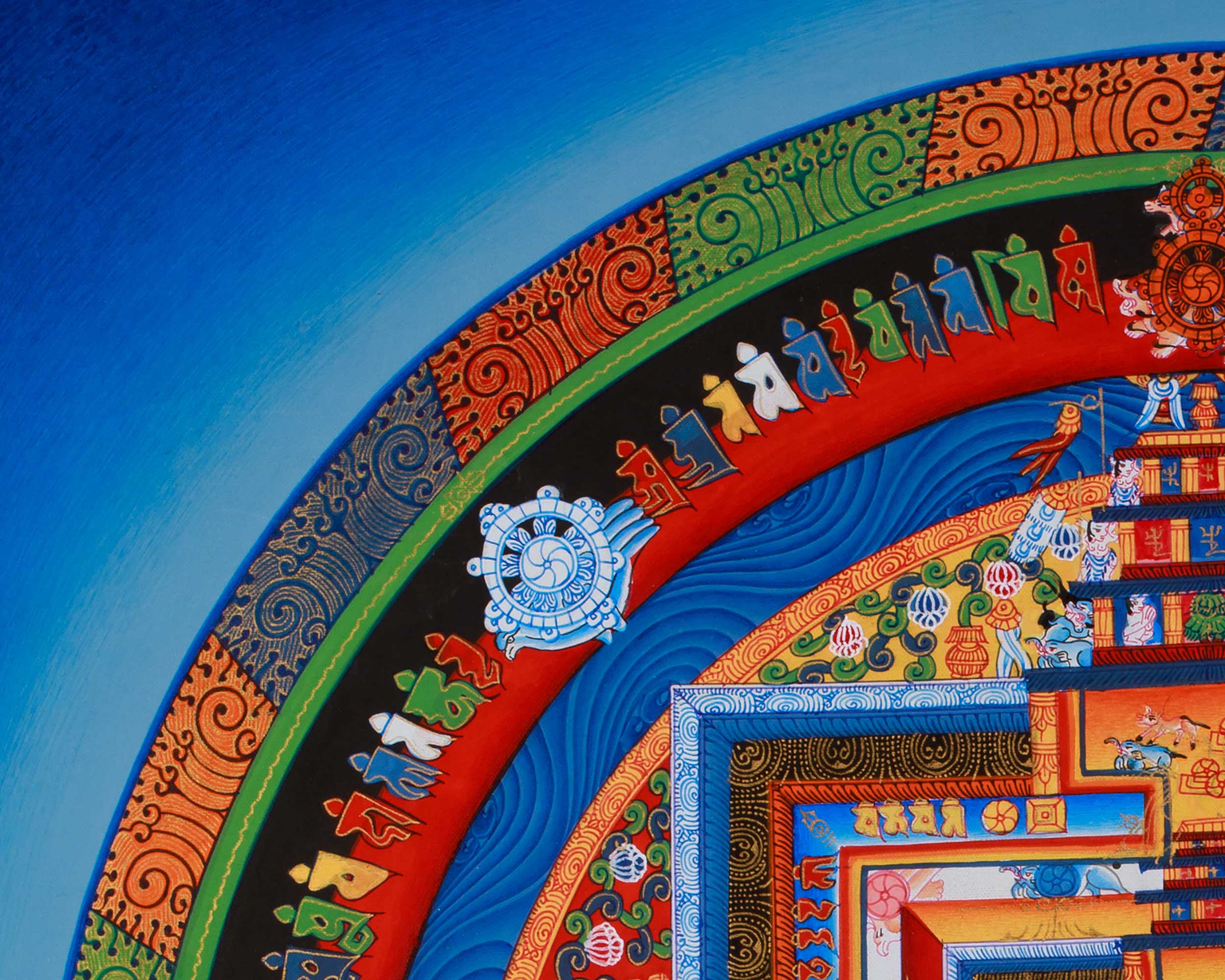 Kalachakra Mandala Sacred Art | Tibetan Art of Time, Balance, and Enlightenment
