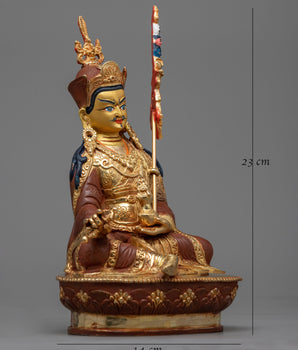 scared guru-rinpoche sculpture