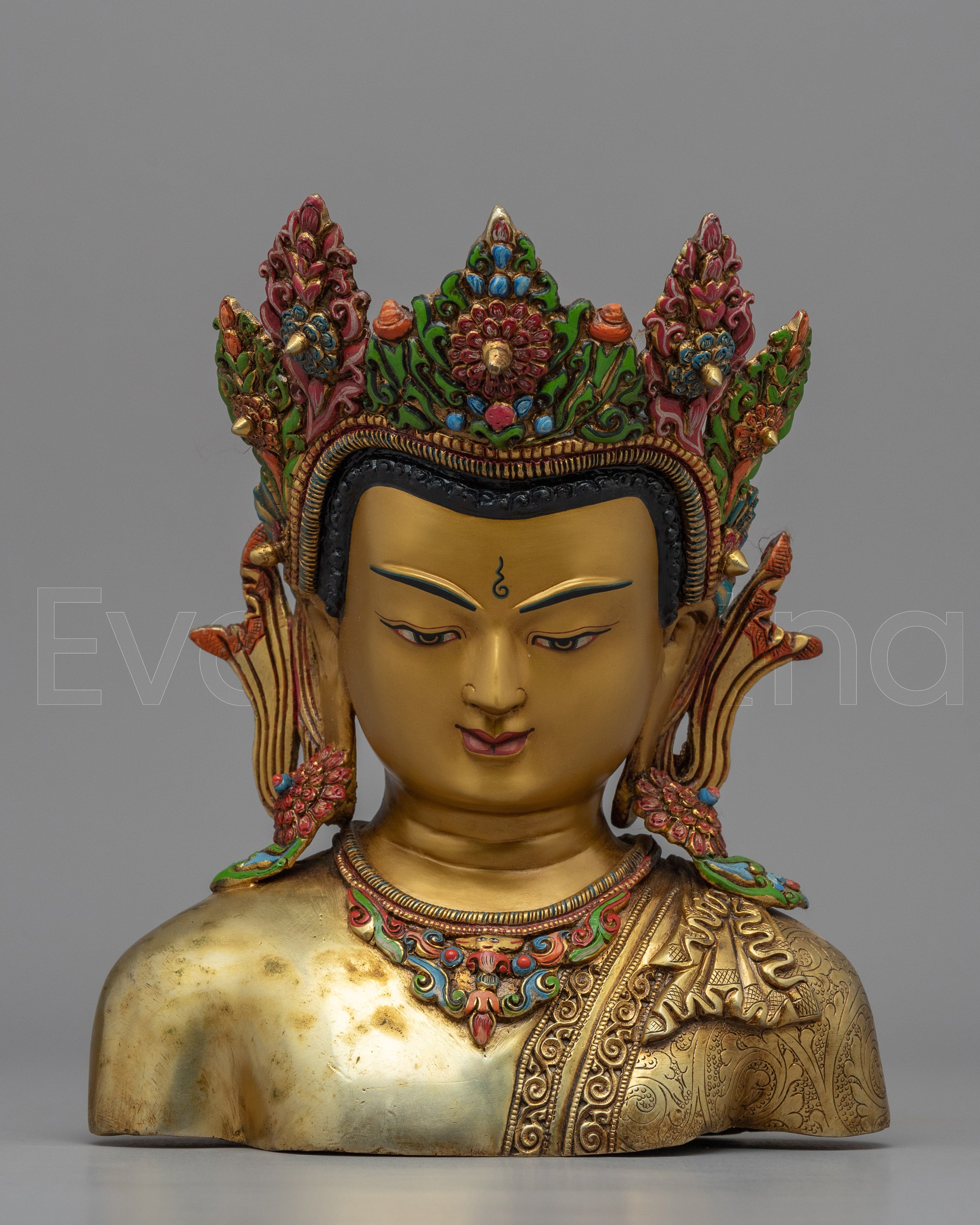 Crown Buddha Head 