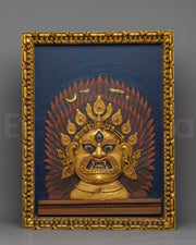 Bhairav face Thangka