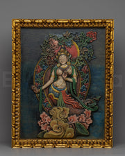 White Tara  Thangka 
