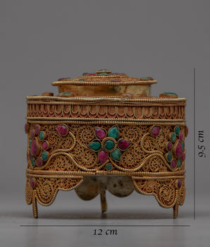 The Treasure Box | 24K Gold Plated Box
