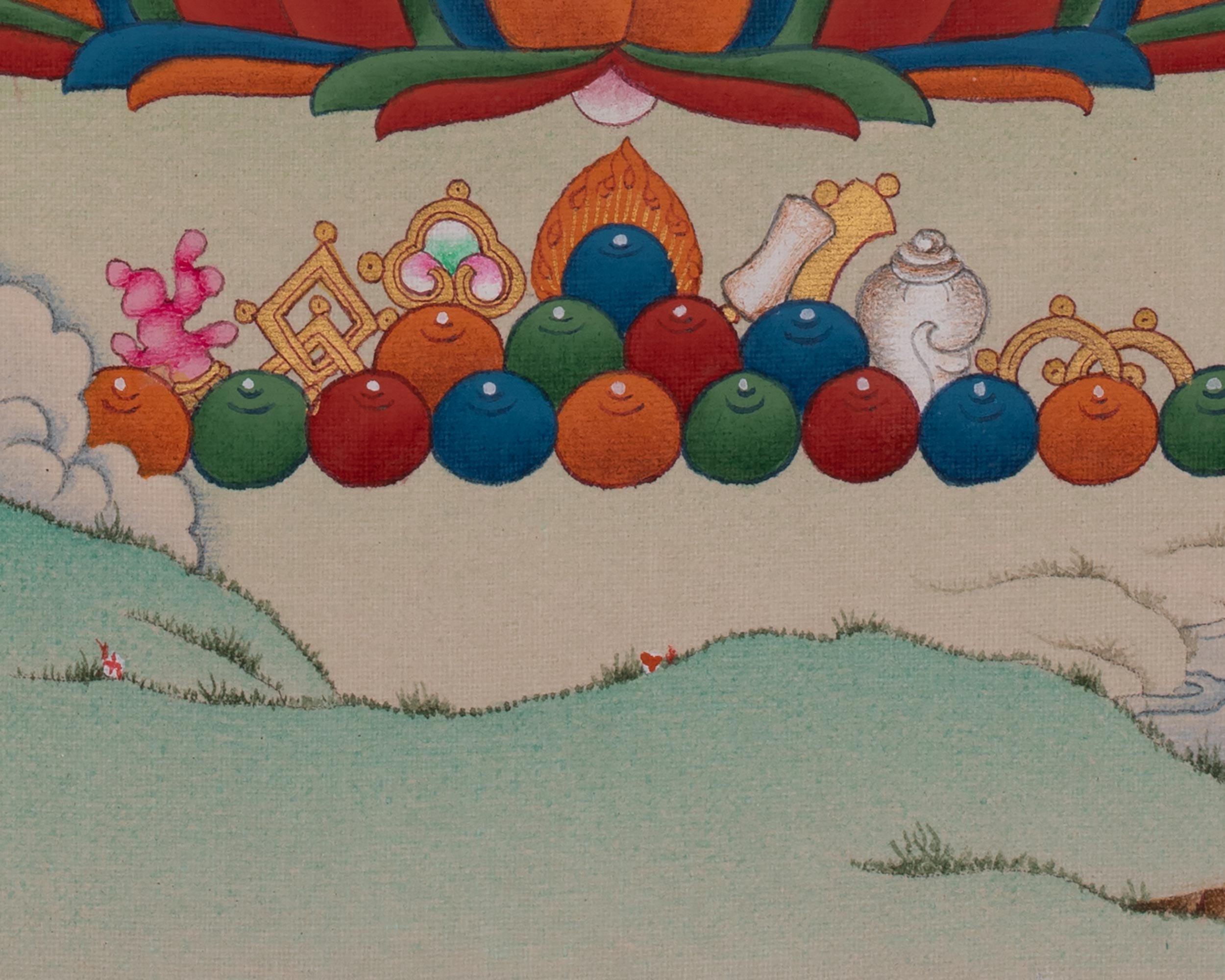 Goddess White Tara Artwork | Healing, Compassion, and Longevity | Sita Tara