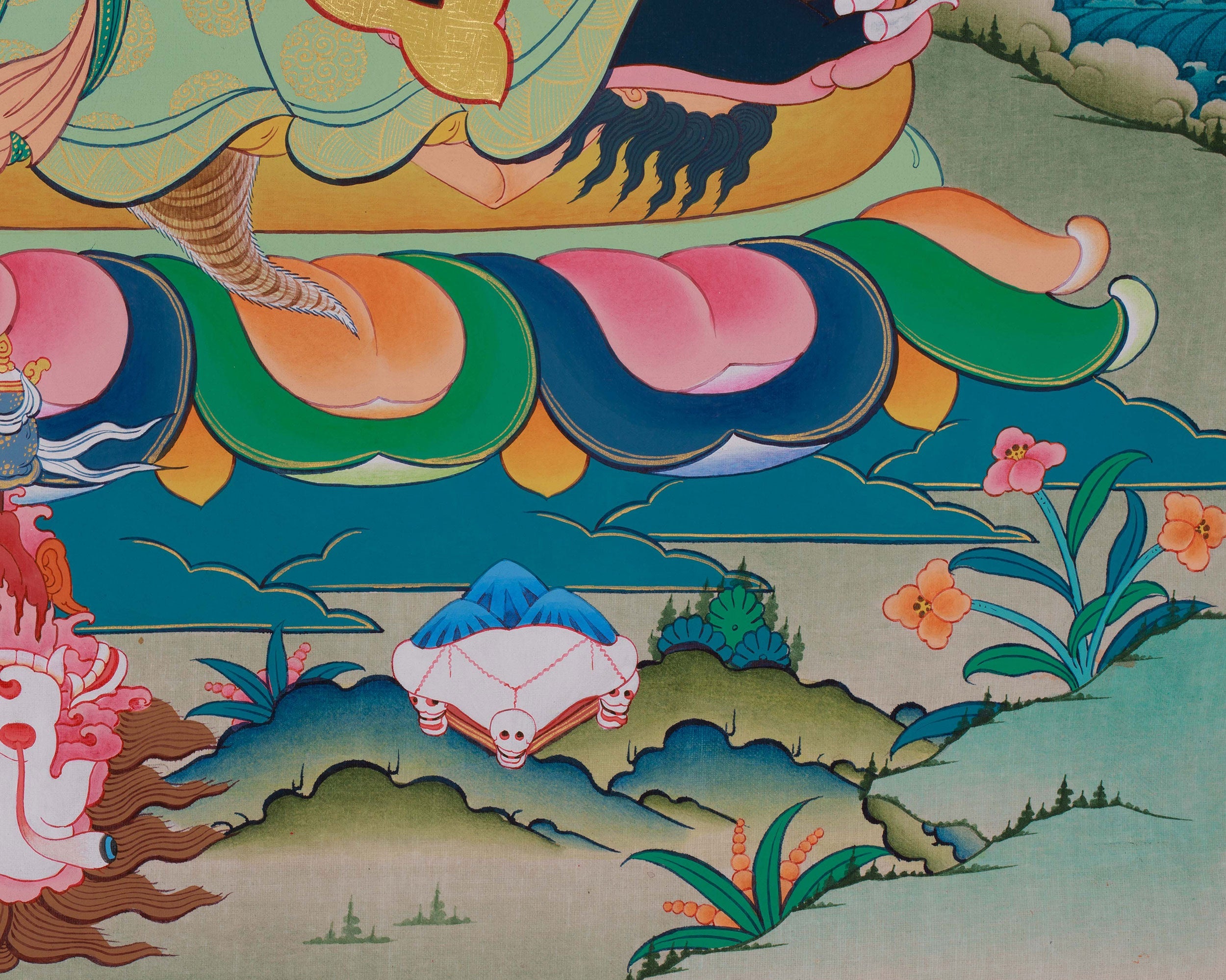 Mahakala Bernagchen Thangka | Tibetan Dharma Protector Art