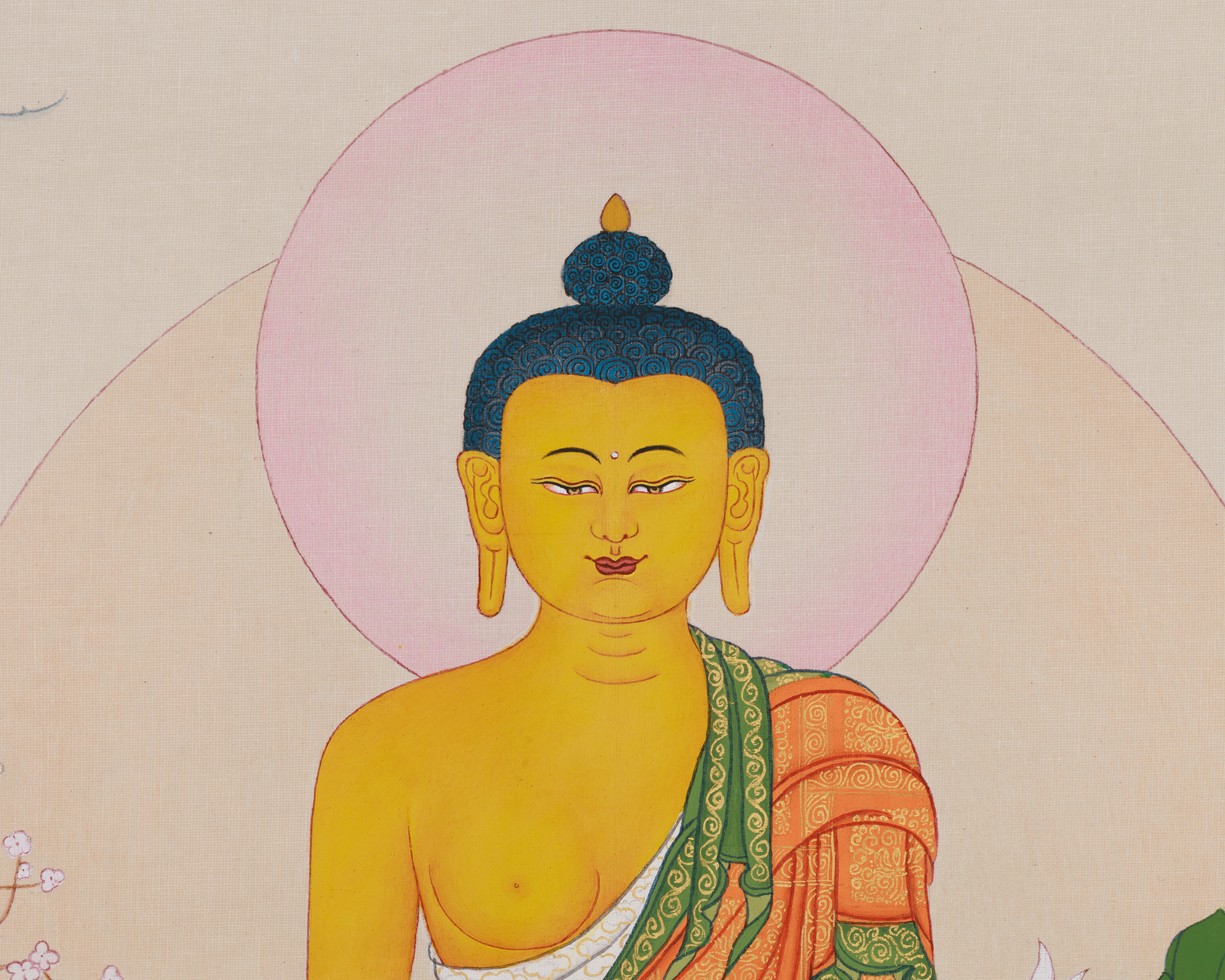 Historical Buddha Shakyamuni Artwork | A Divine Representation of Enlightenment