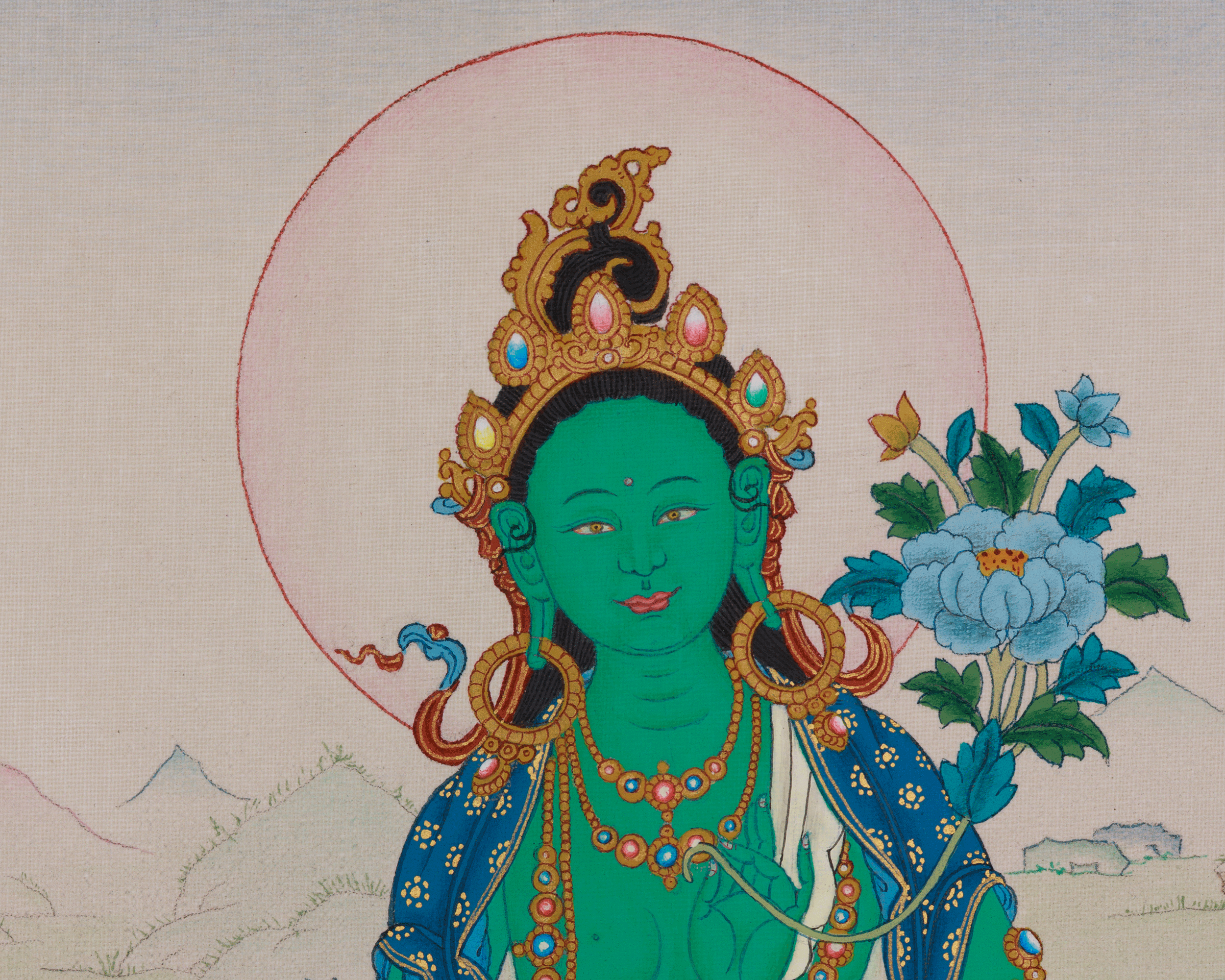 Green Tara Bodhisattva Art | Revered Deities In Tibetan Buddhism | Mother of all Buddhas