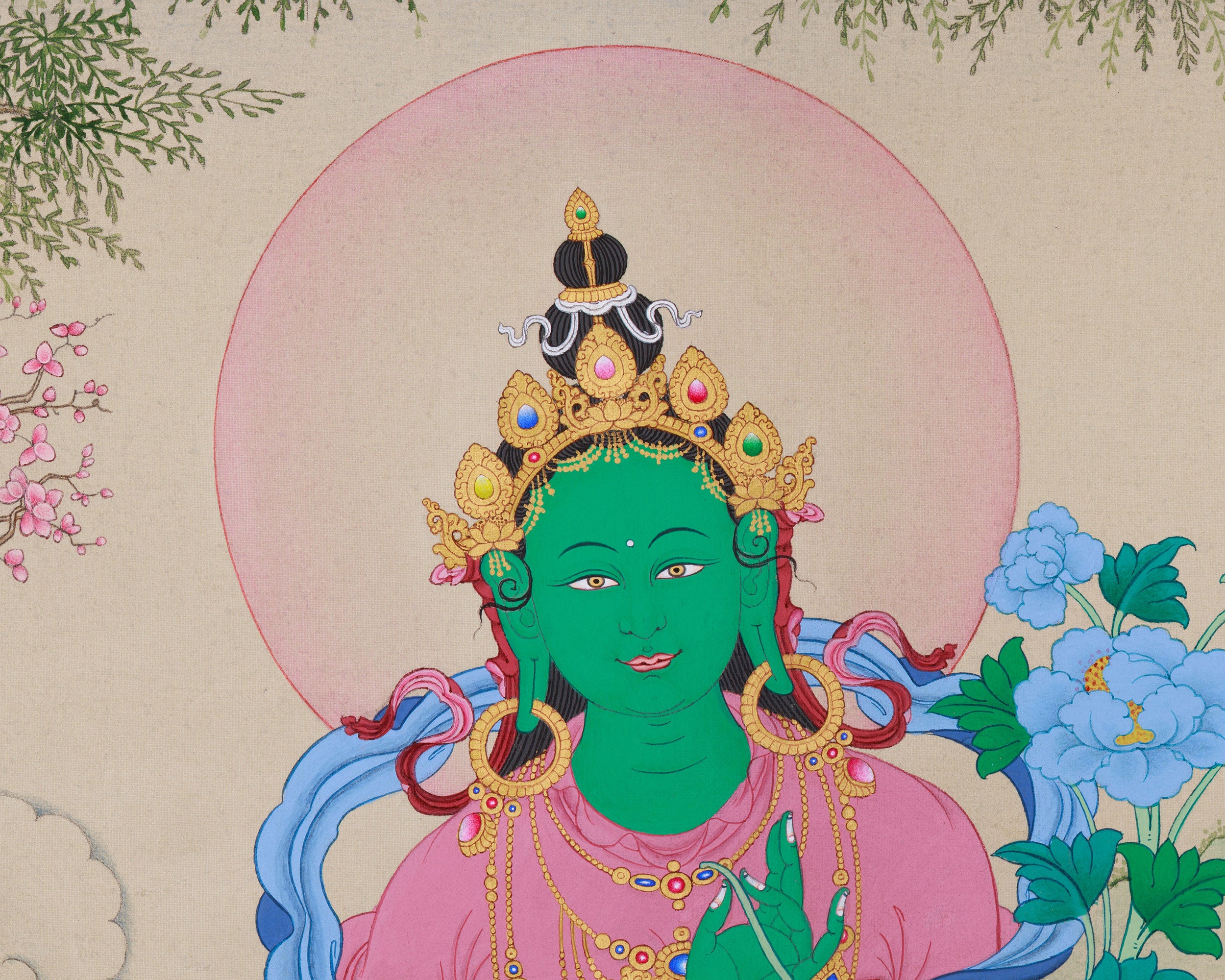 Buddhist Compassion Goddess, Green Tara | Protector and Mother of Liberation