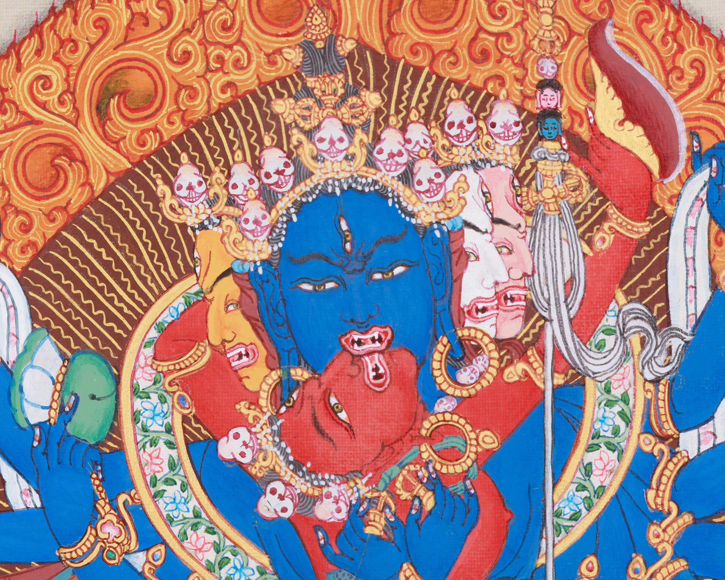 12 Armed Chakrasamvara | Sacred Tantric Deity | The Union of Compassion and Wisdom