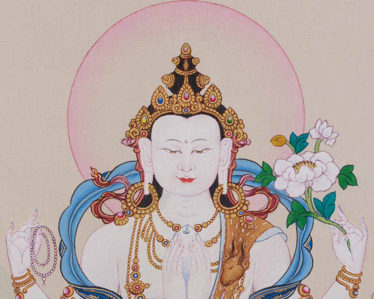 Chenrezig Compassionate Bodhisattva | Buddhist Deity | Home Decor