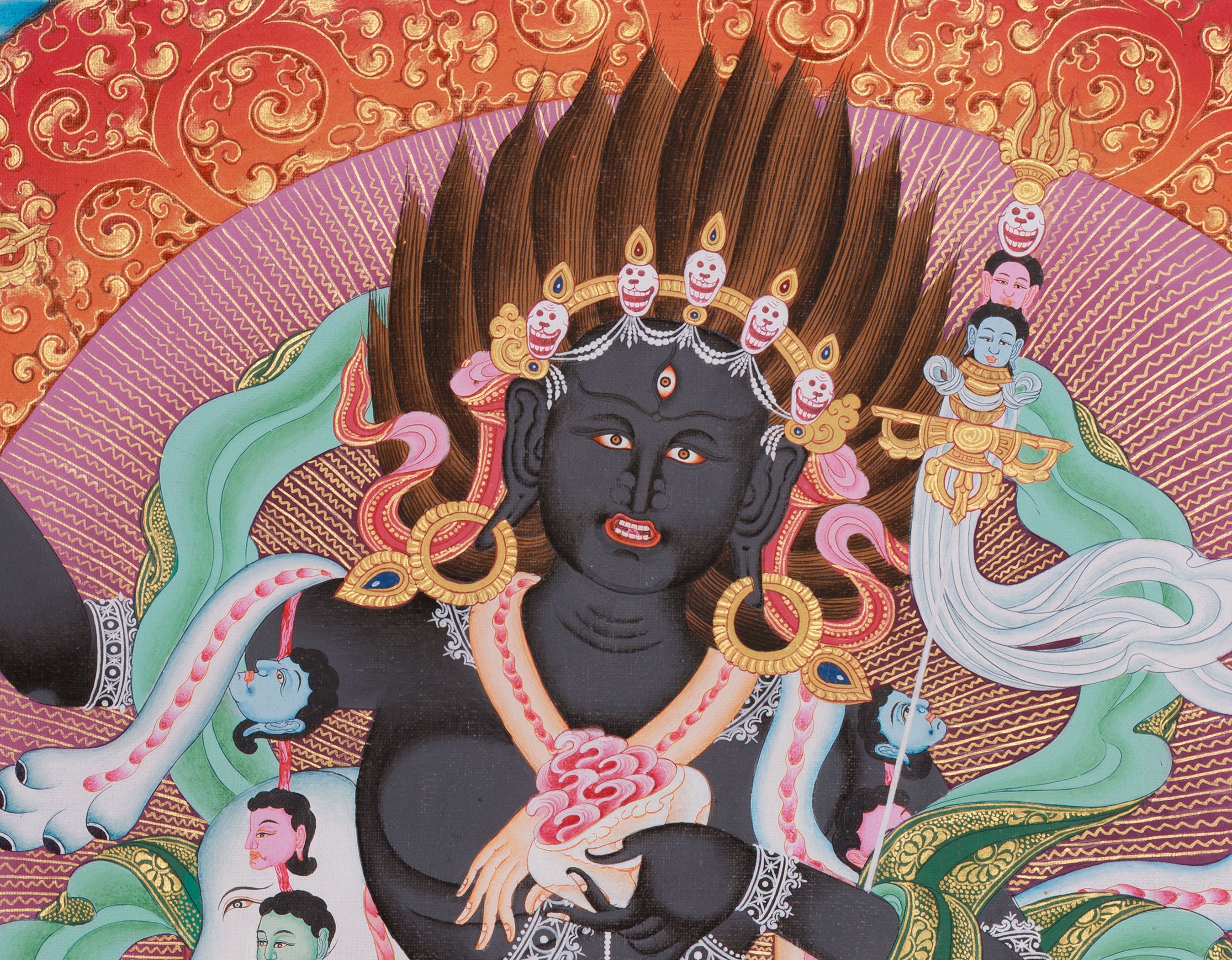 Troma Nagmo Buddhist Thangka | Goddess of Wisdom and Transformation