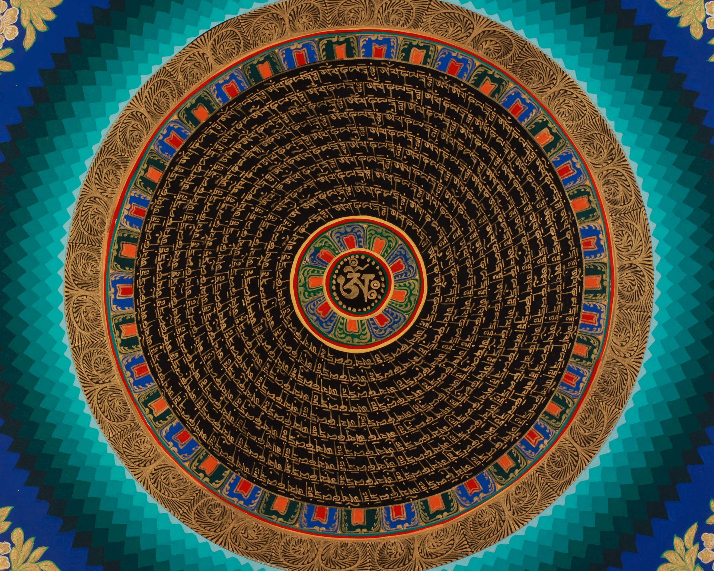 Mantra Mandala Art | Meditation and Vajrayana Practice
