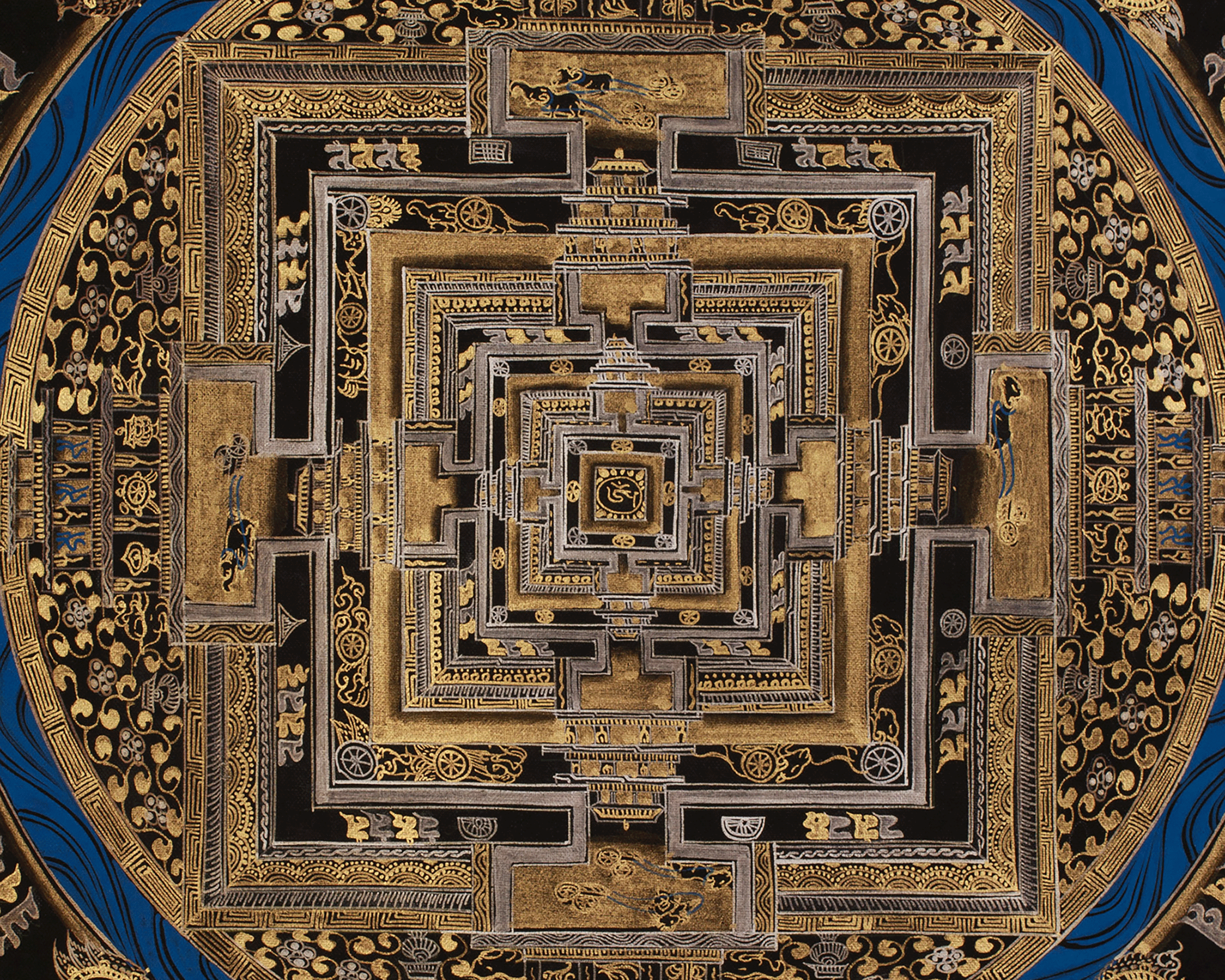 Himalayan Kalachakra Mandala Art | Sacred Energy of Time and Transformation