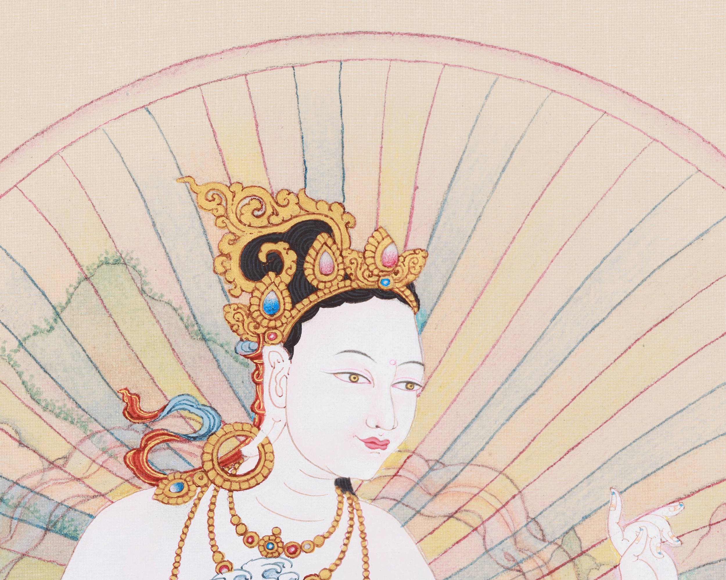 Sukha Siddhi Painting | Female Master of Tantric Power