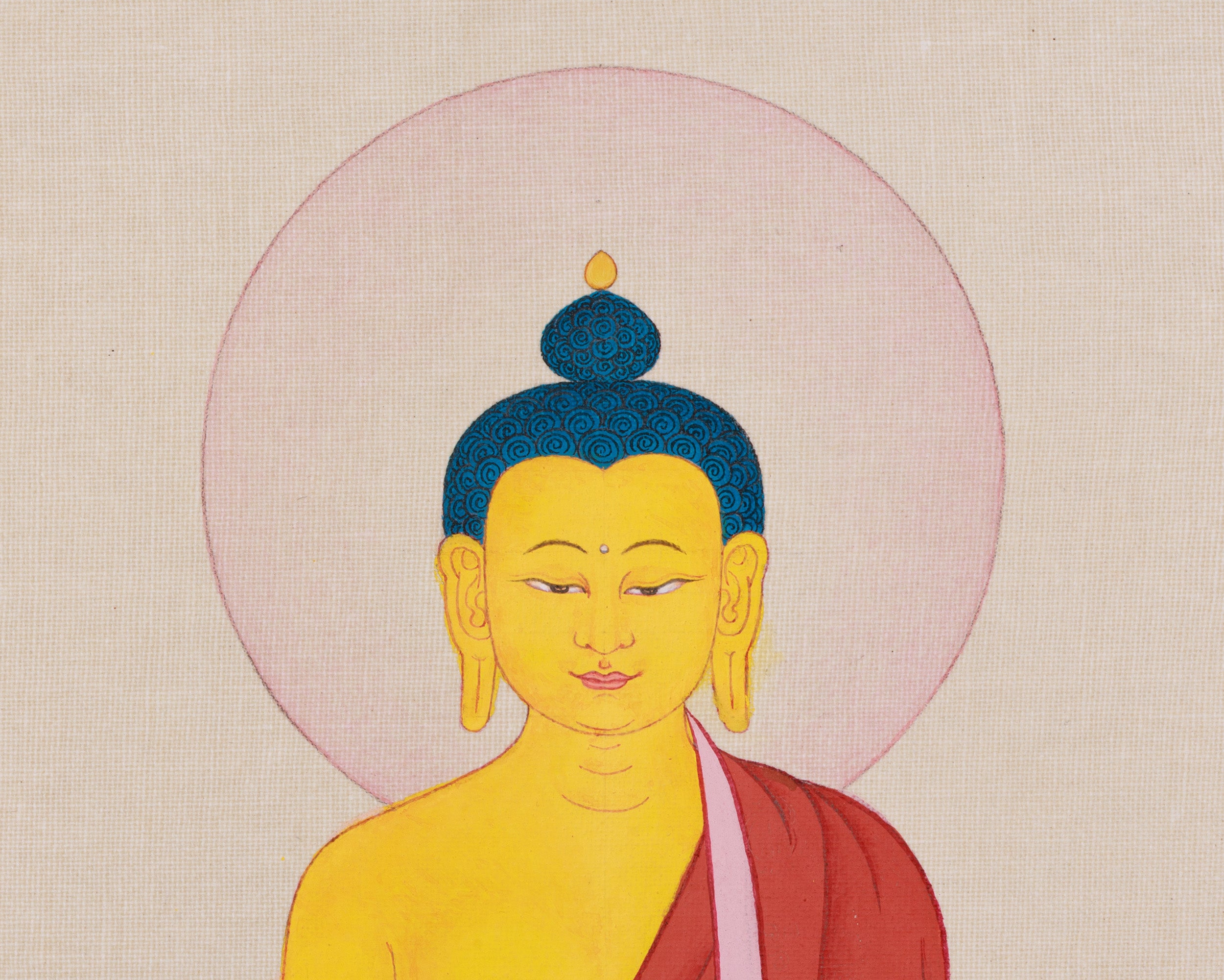 Tibetan Historical Buddha Shakyamuni | Enlightened Teacher of Compassion & Wisdom