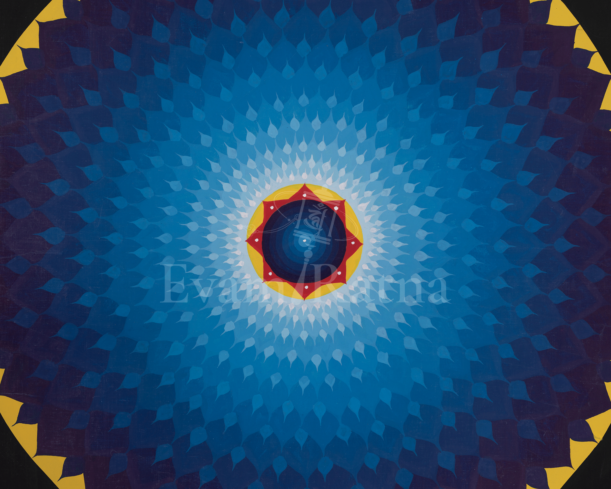 Lotus Mandala | Sacred Buddhist Artwork Representing Purity and Awakening