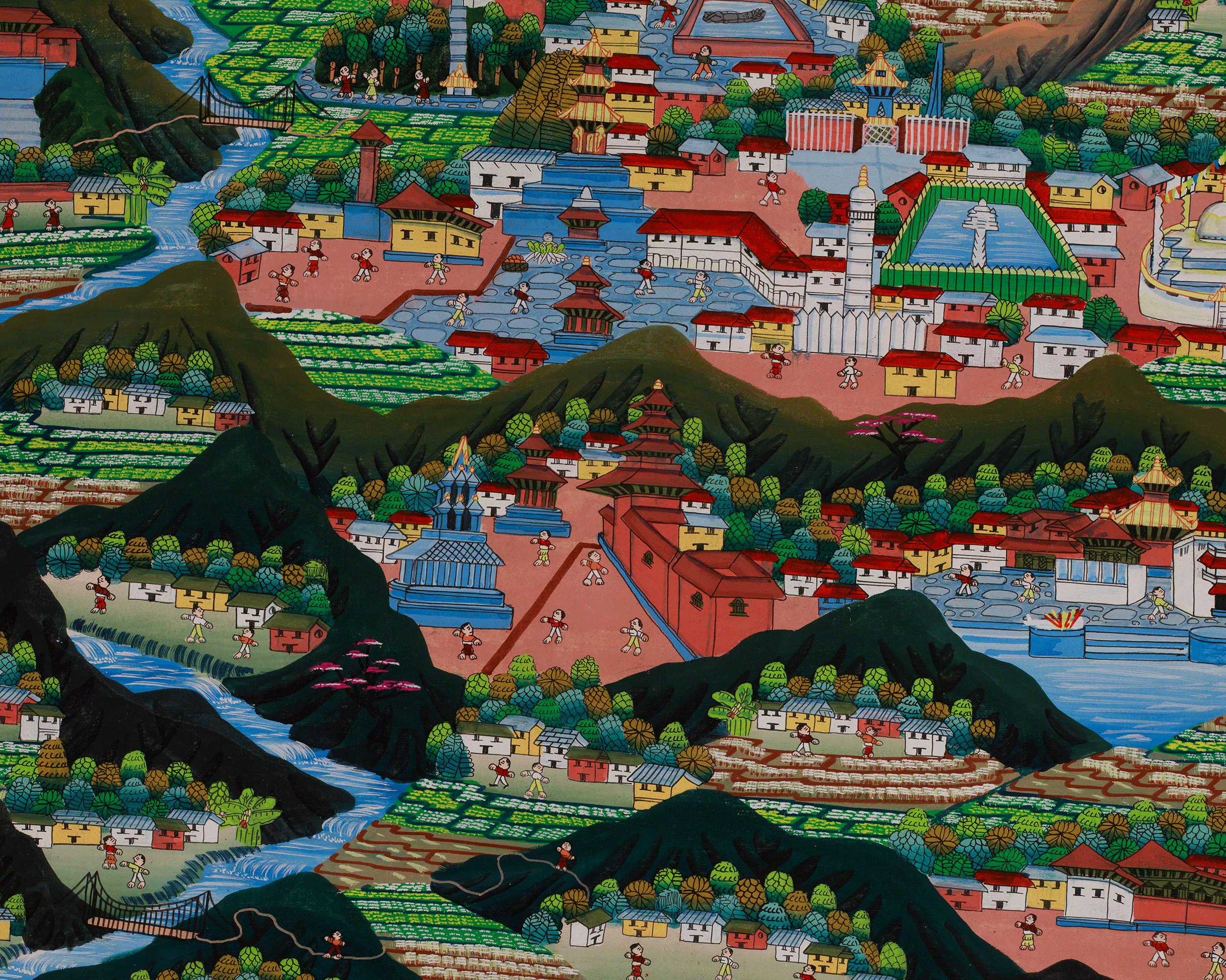 Kathmandu Valley Thangka | Himalayan Artwork