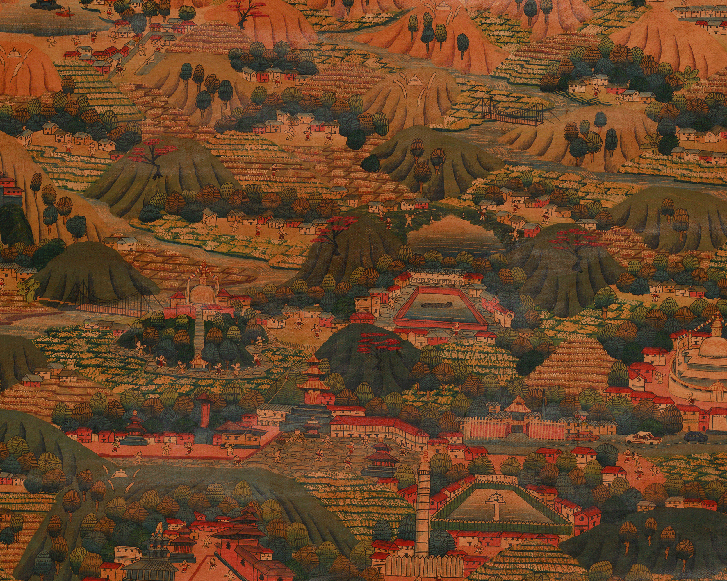 Thangka Of Kathmandu Valley | Traditional Buddhist Art | A Timeless Representation of Himalayan Buddhist Culture