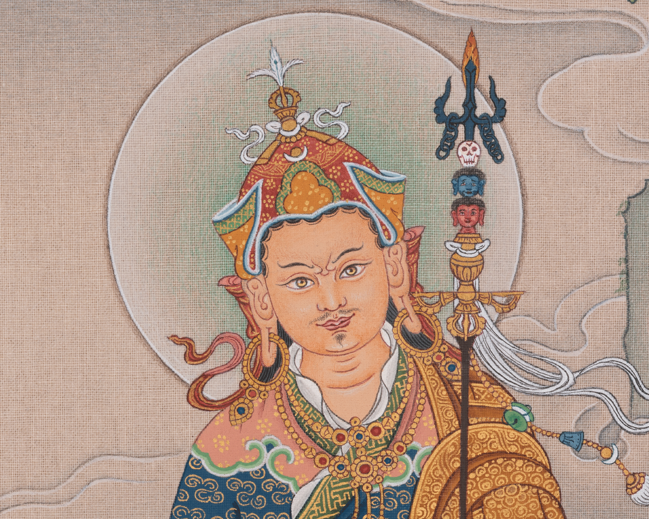 Guru Rinpoche Sacred Art | Founder of The Nyingma Tradition | Spiritual Gift