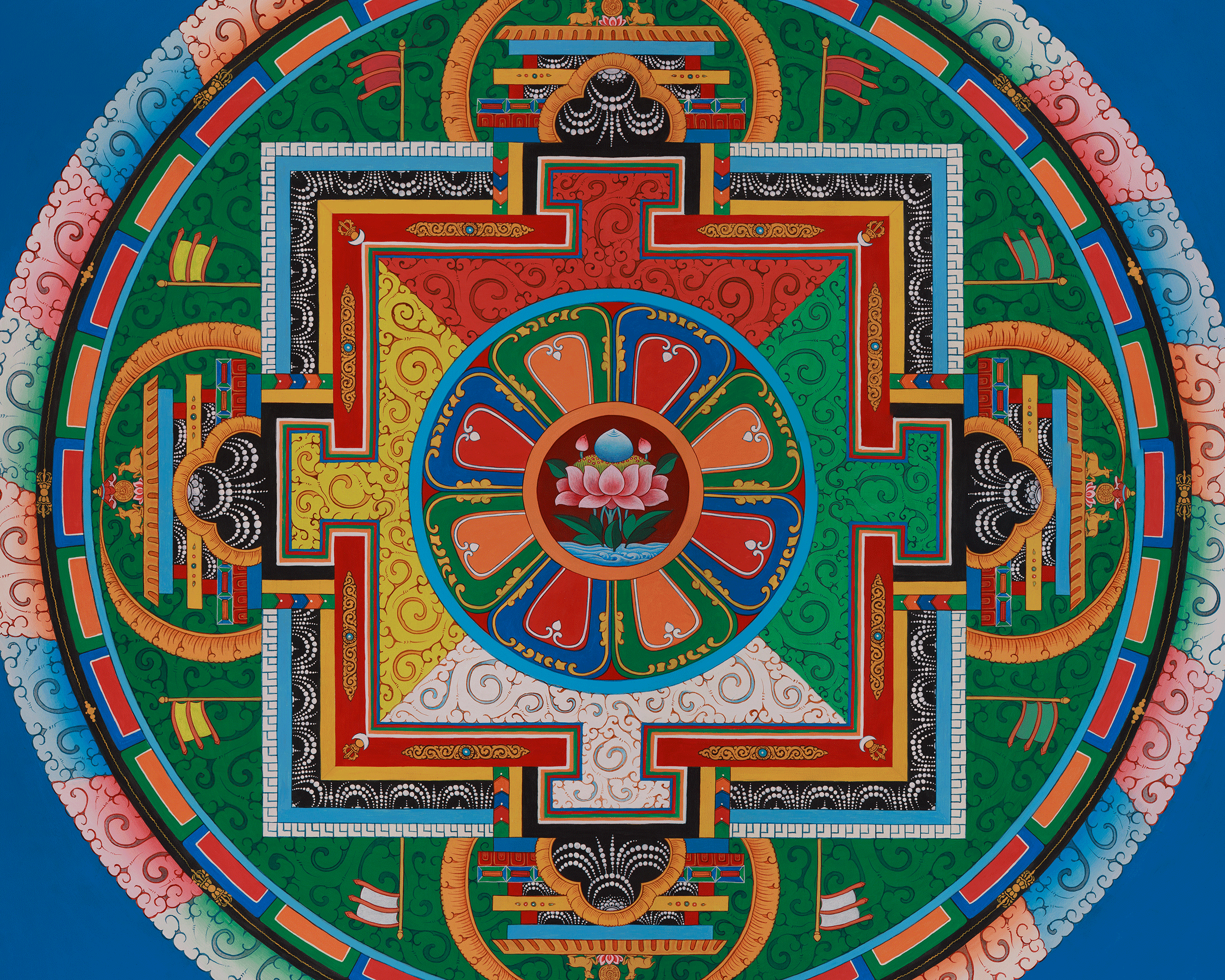 Handmade Lotus Mandala Art | The Journey from Imperfection to Enlightenment