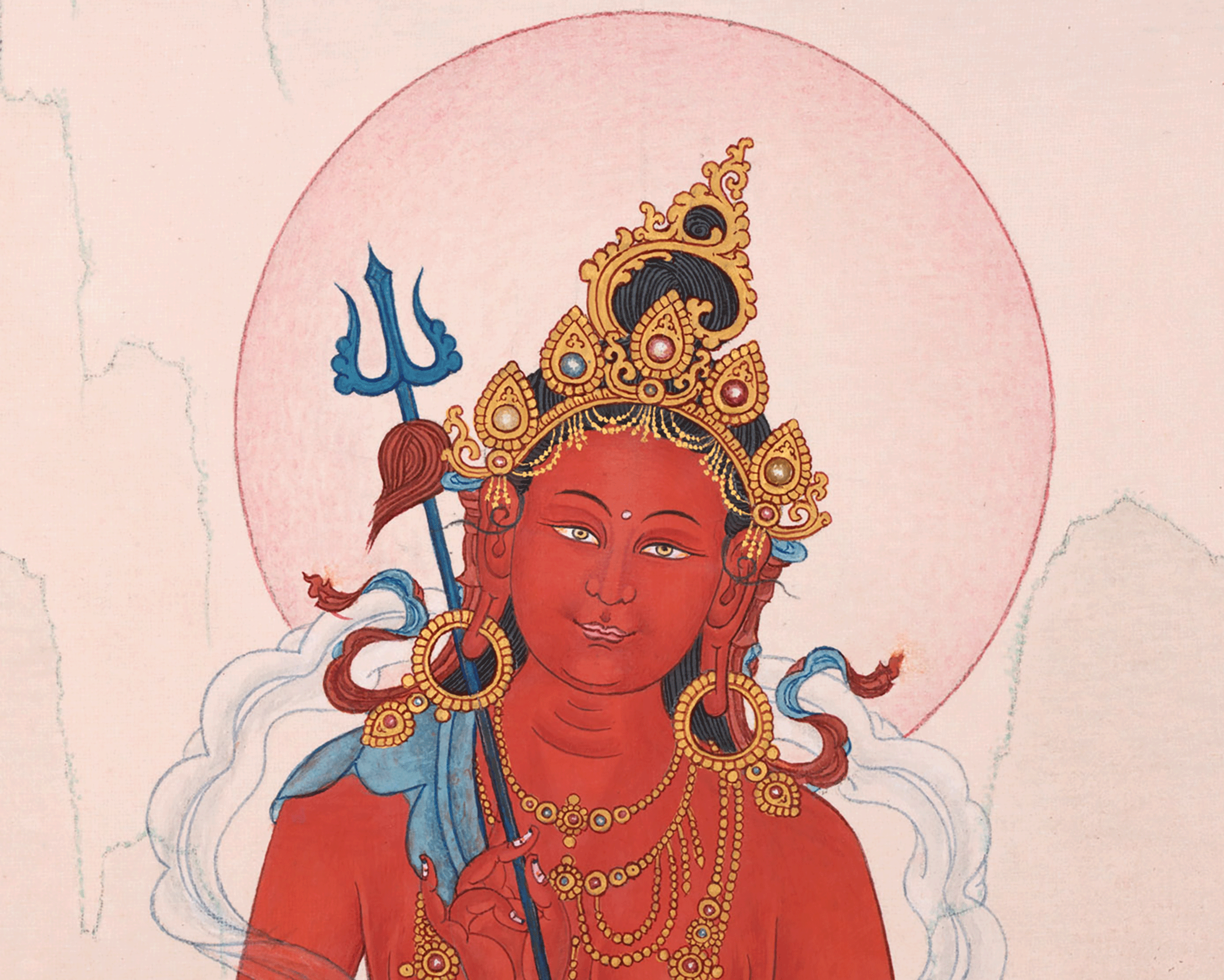 Raga Nisudana Tara | 21 Tara of Surya Gupta Thangka