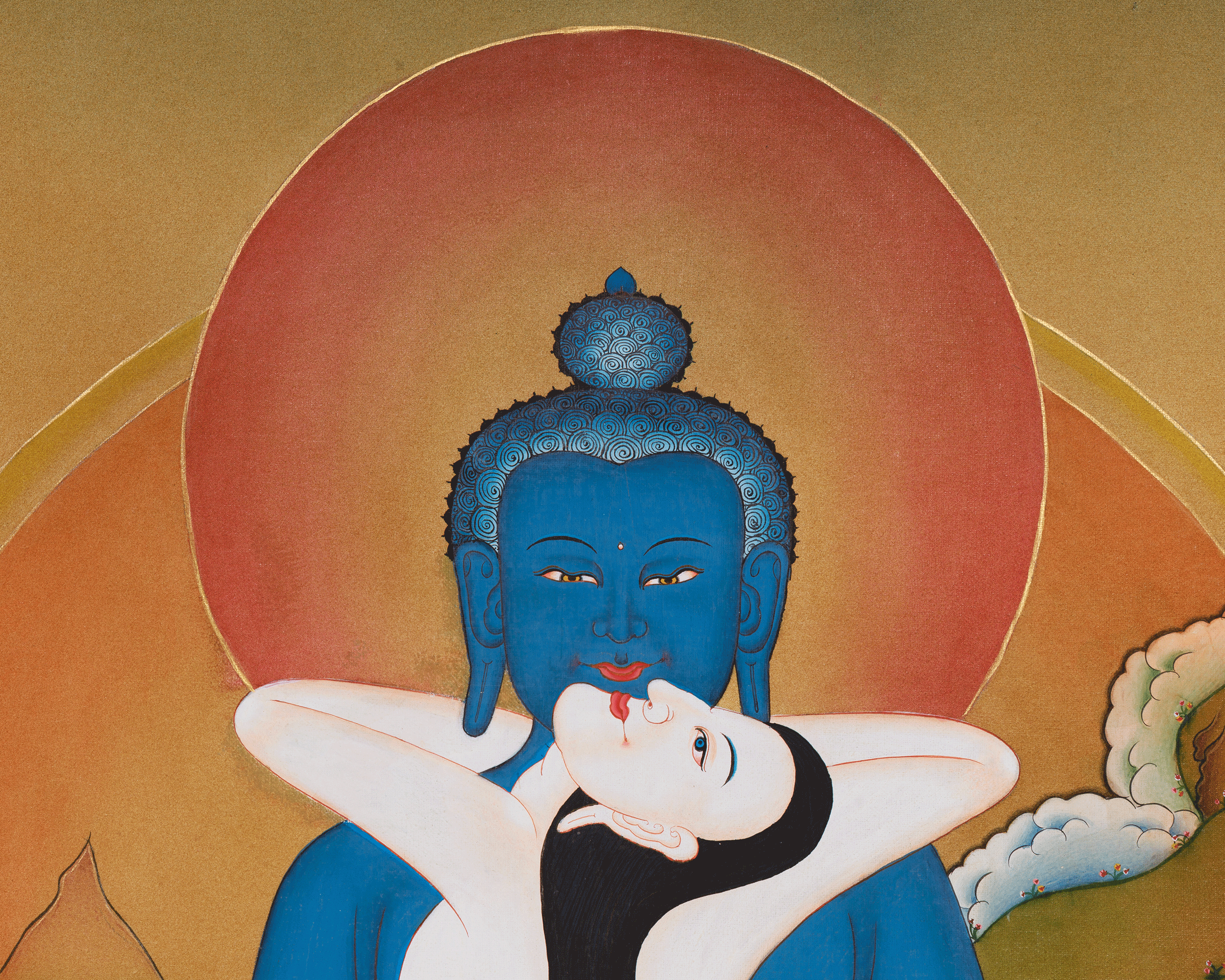 Samantabhadra Buddhist Art | Enlightened Wisdom and Purity
