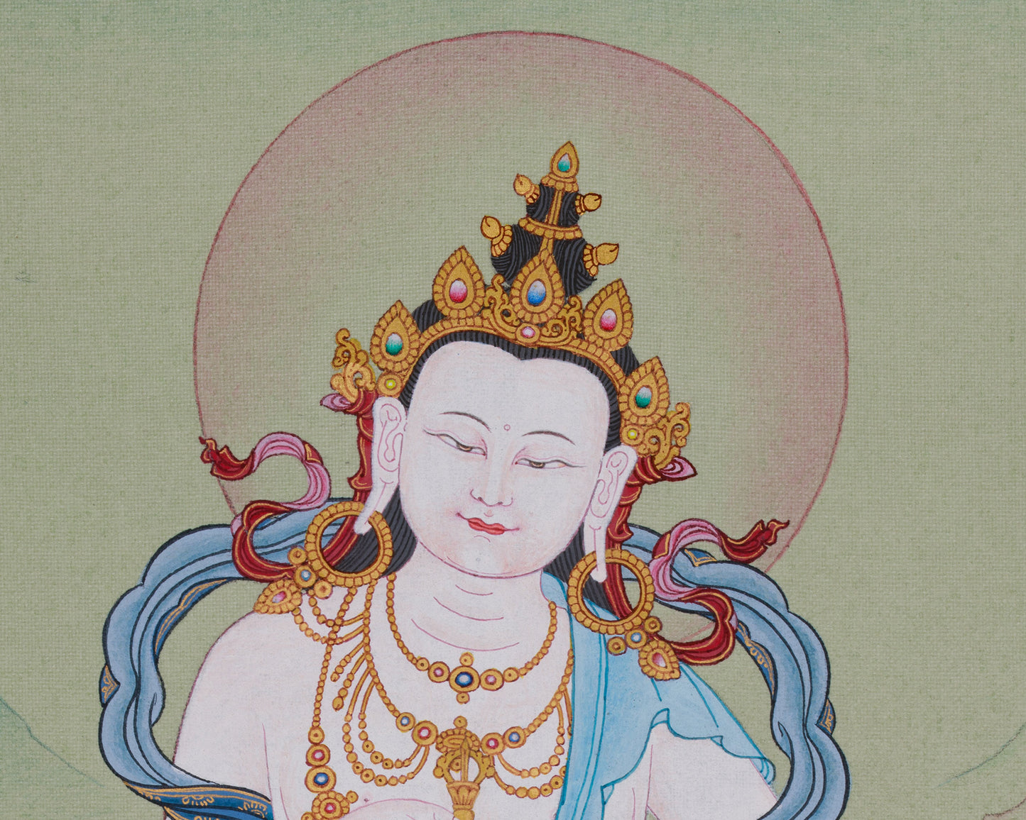 Dorje Sempa Vajrasattva Thangka | The Purification Deity