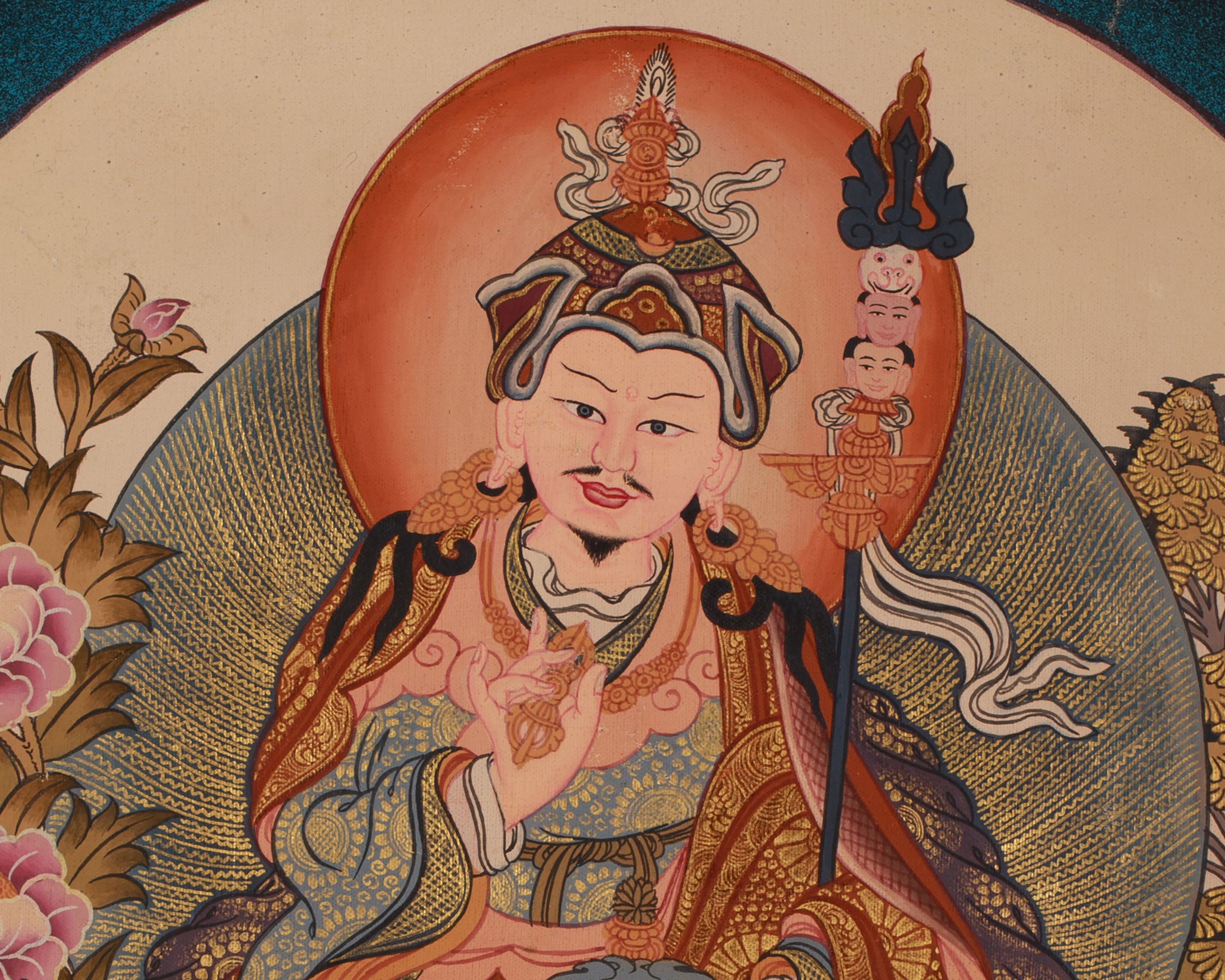 Wisdom Deity Guru Rinpoche Art | Embodiment of Enlightened Presence