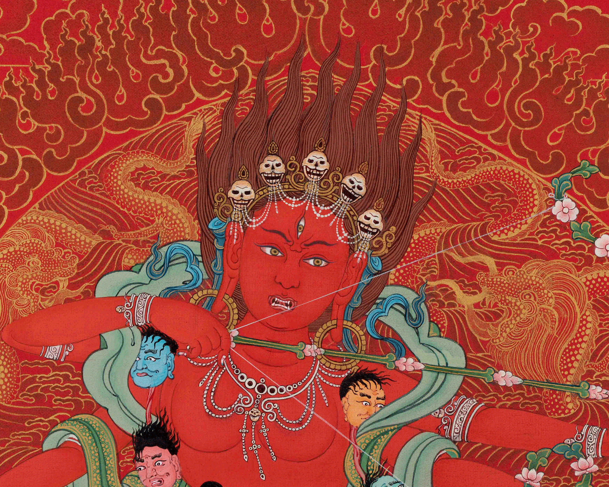 Sacred Kurukulla Print | Buddhist Deity of Empowerment and Transformation
