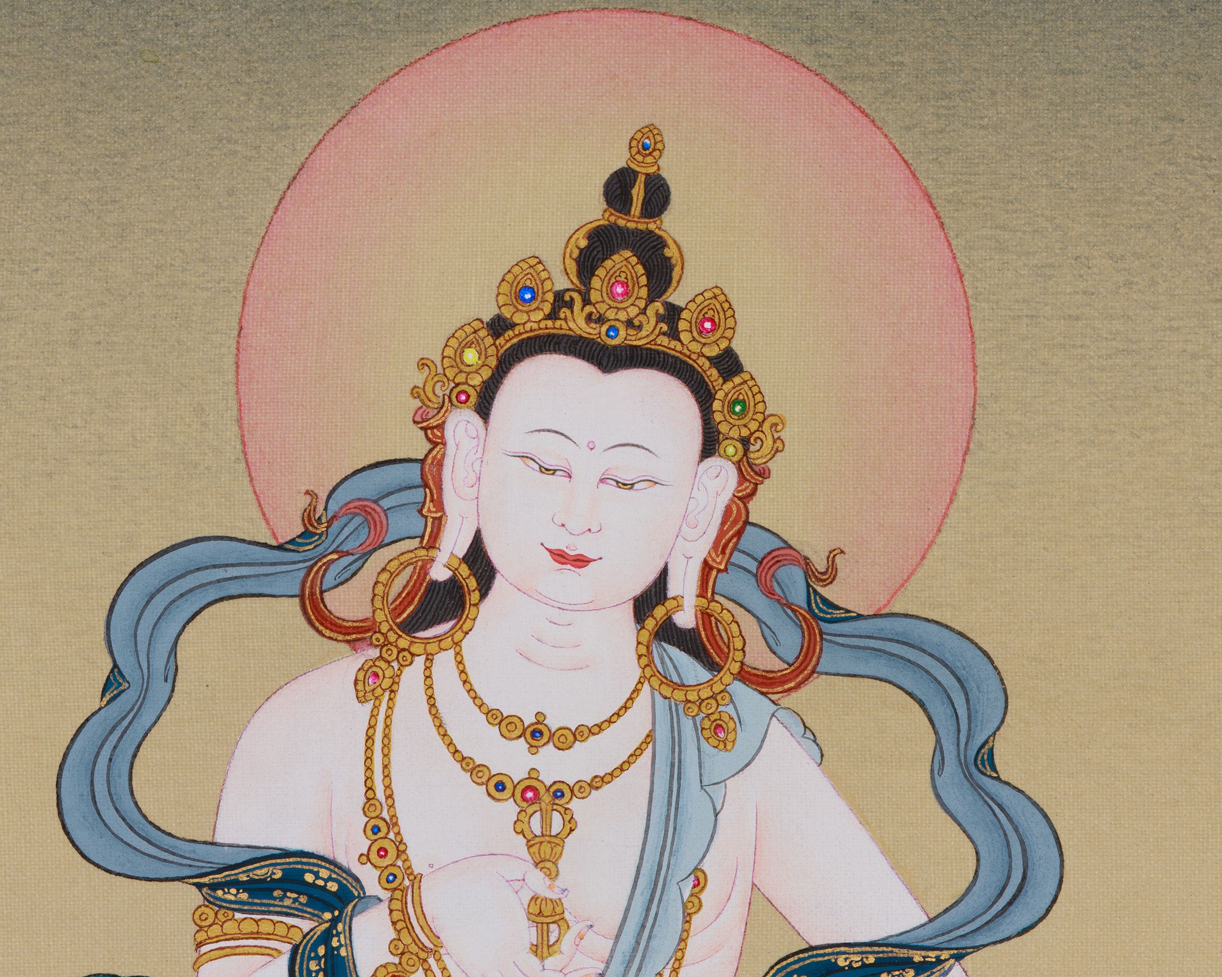 Purification Icon Vajrasattva Thangka | Dorje Sempa Artwork