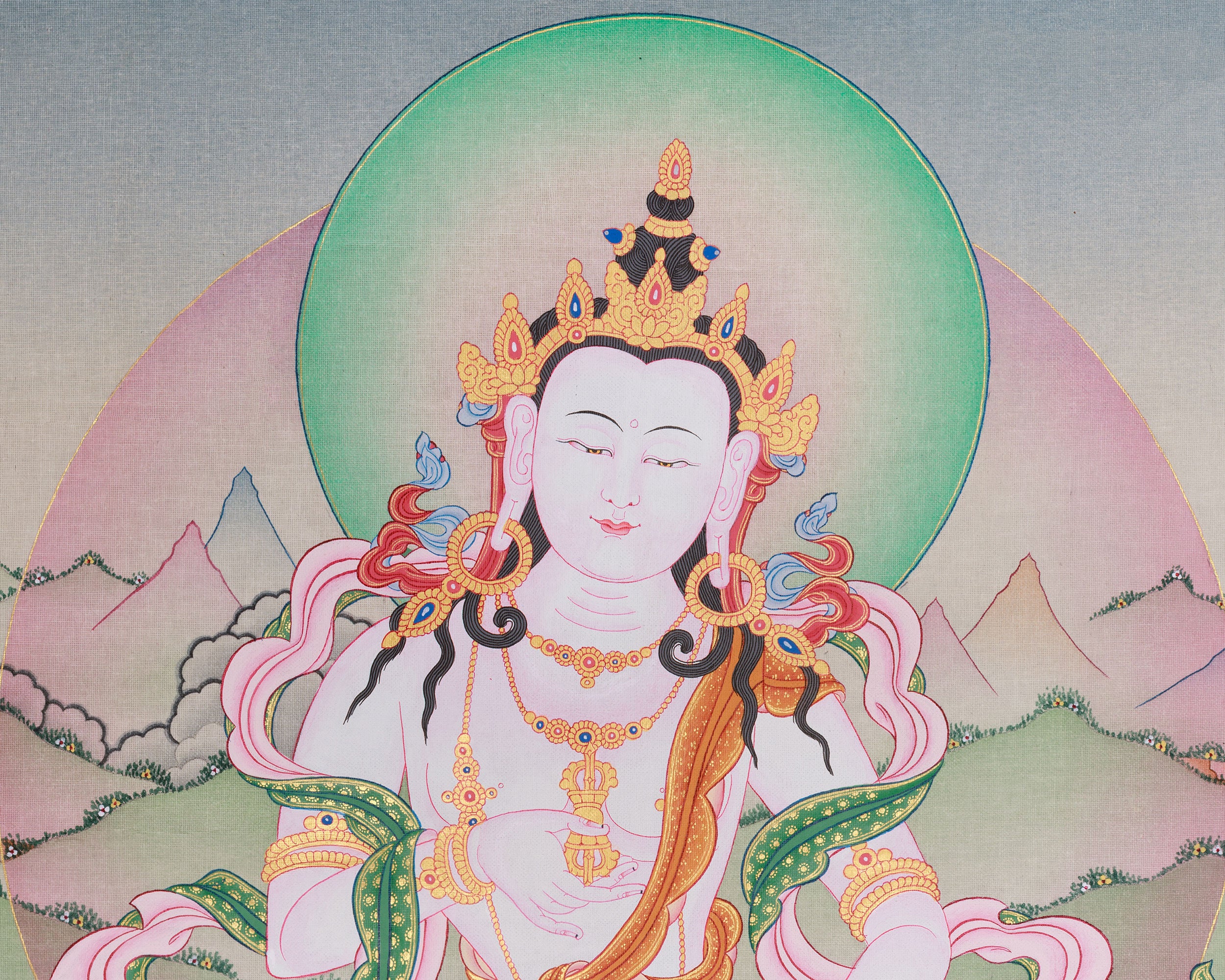 Himalayan Vajrasattva Art | Purification and Enlightened Wisdom
