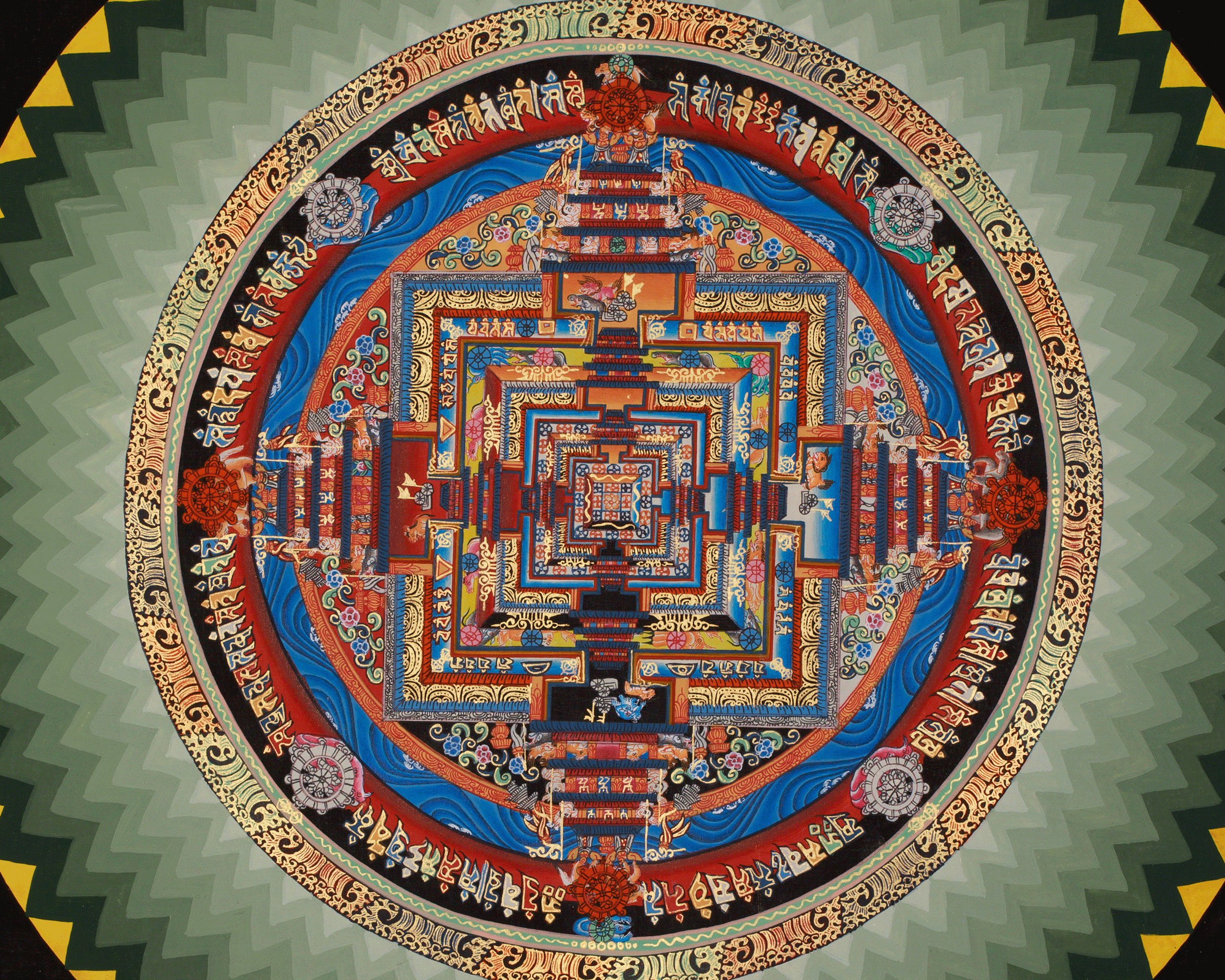Tibetan Art of Kalachakra Mandala | Spiritual Focus and Inner Transformation