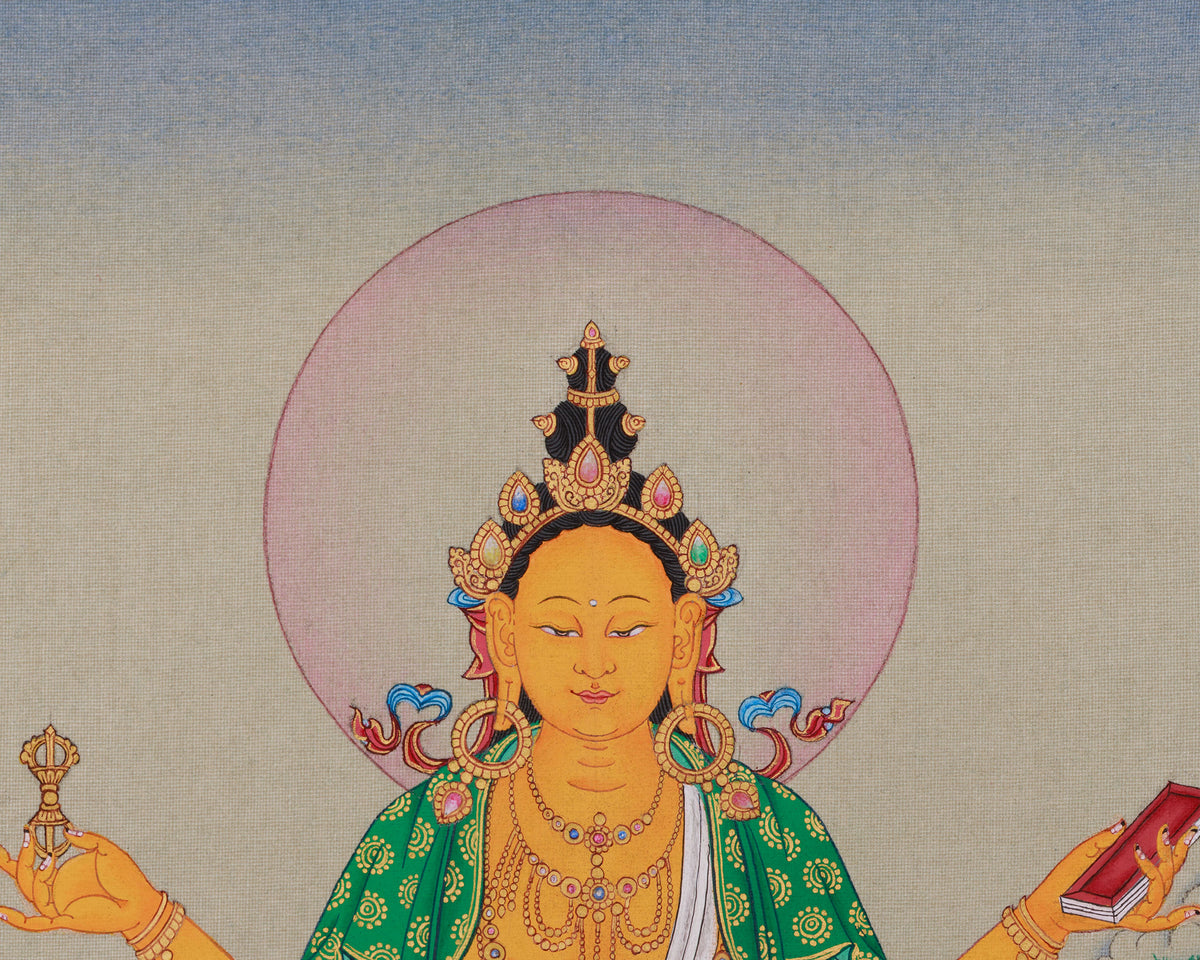 Great Mother Prajnaparamita Thangka | The Supreme Wisdom Goddess