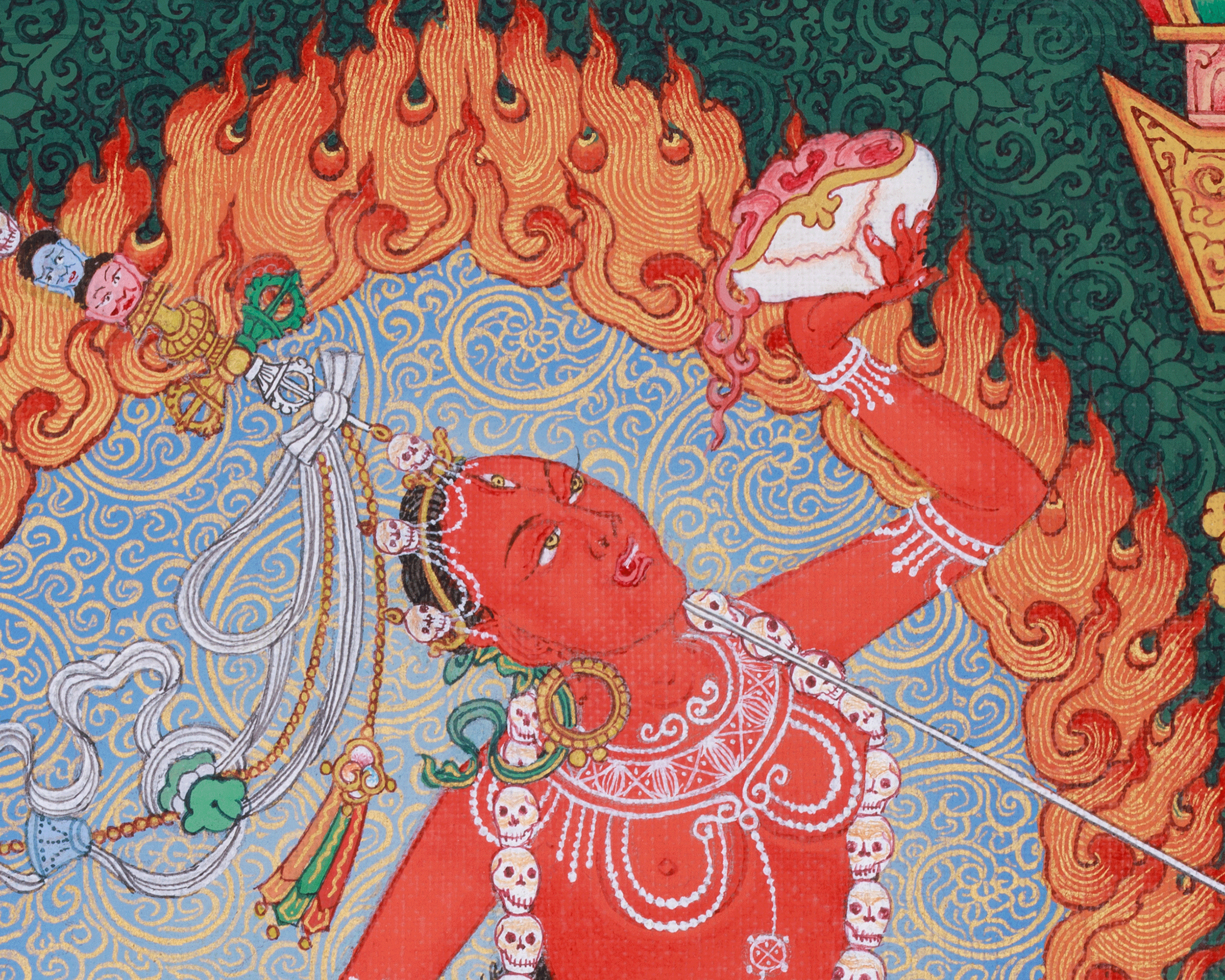 Vajrayogini Thangka | Divine Art of the Goddess of Transformation and Empowerment
