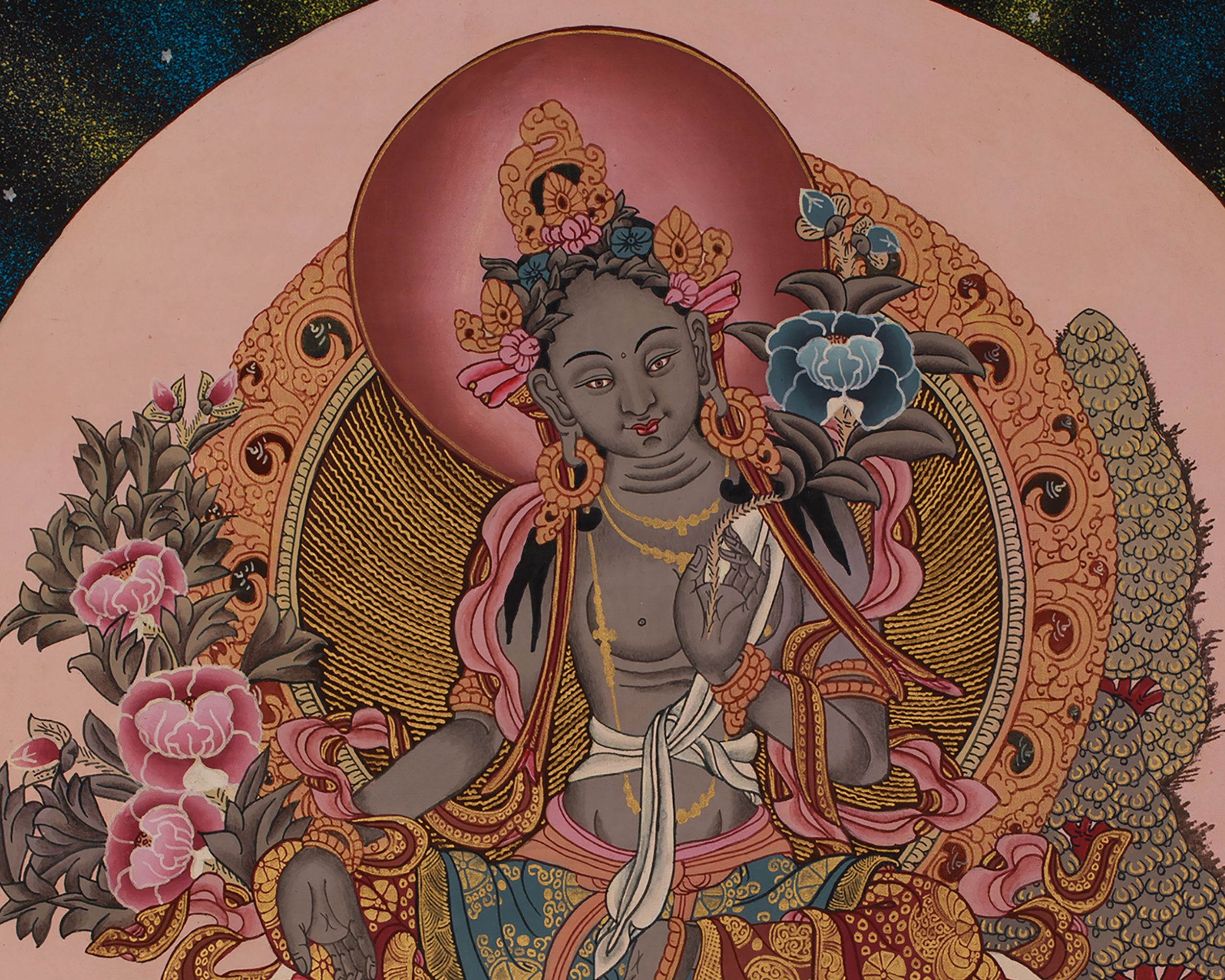 Green Tara Tibetan Art | Female Tara | Mother of All Buddhas
