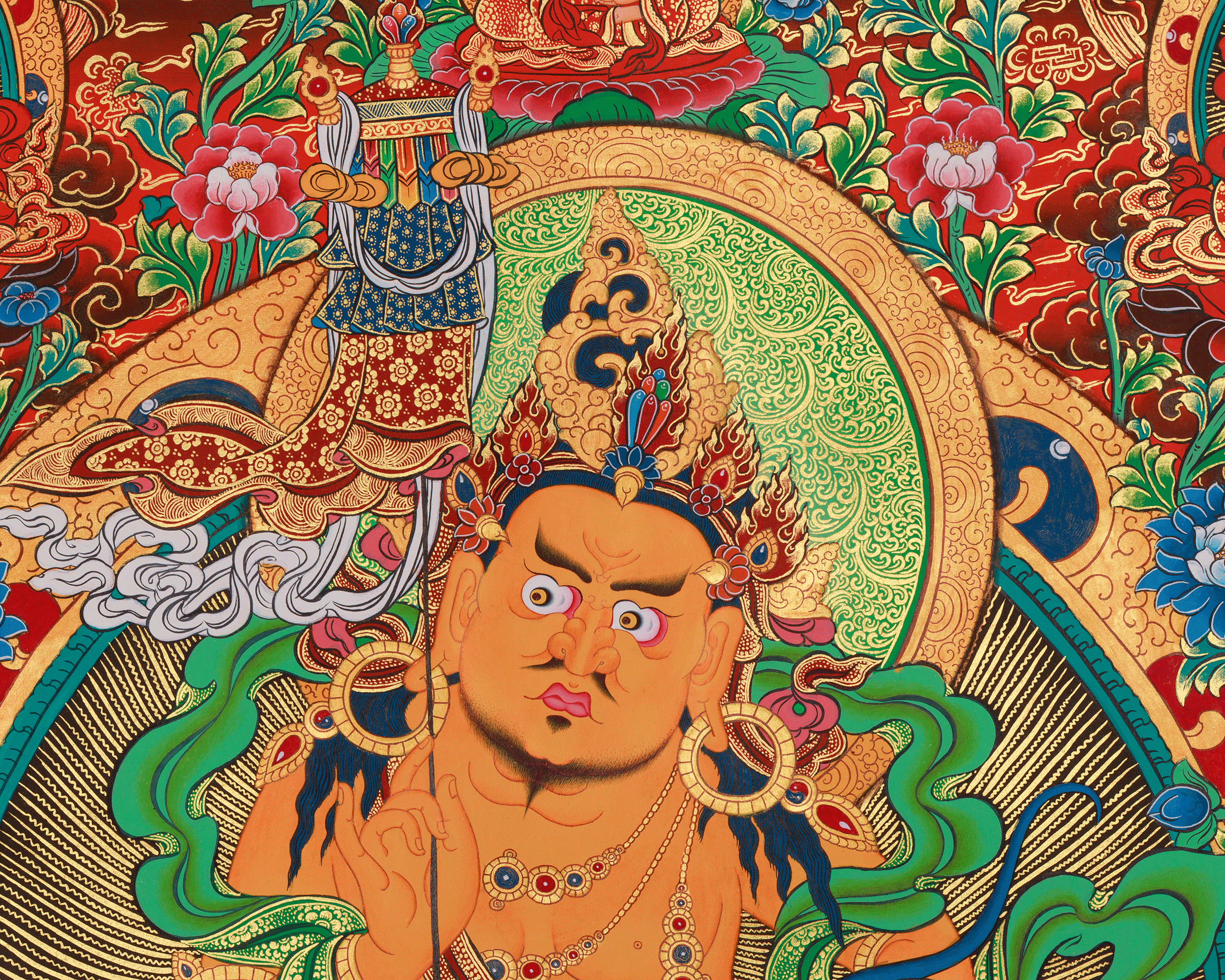 Namtoshe Wealth Deity Art | The Wealth God | God Vaishravana