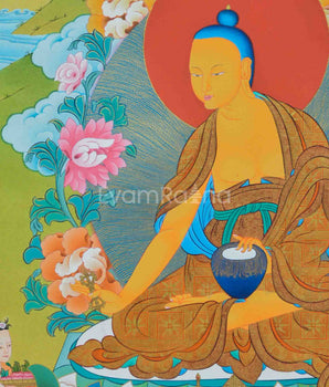Shakya Senge | Guru Rinpoche Manifestation | Buddhist Thangka Painting