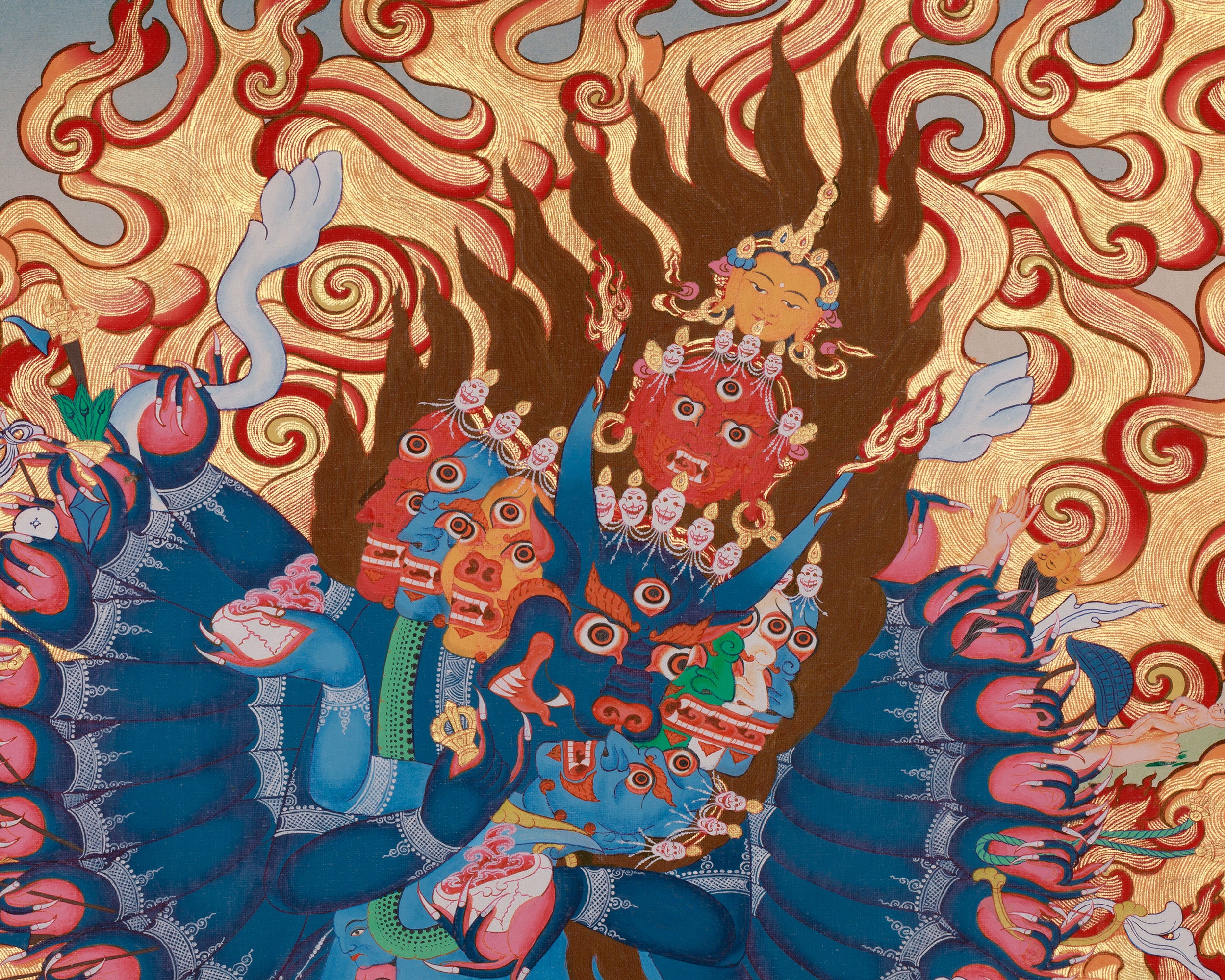 Himalayan Yamantaka Art | Fierce And Powerful Deity | The Lord of Death