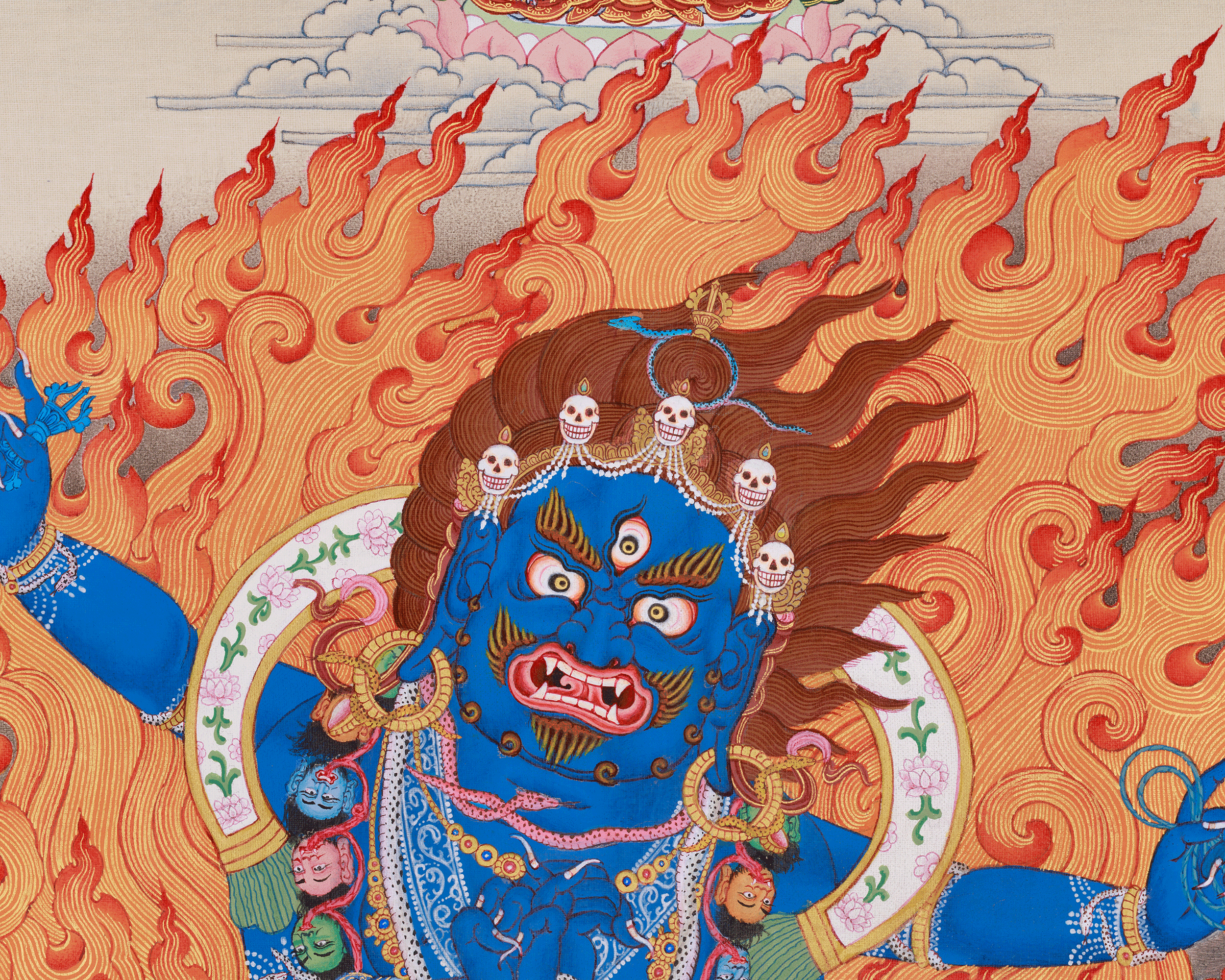 Sacred Butadamara Buddhist Guardian | The Protector of Wisdom and Transformation