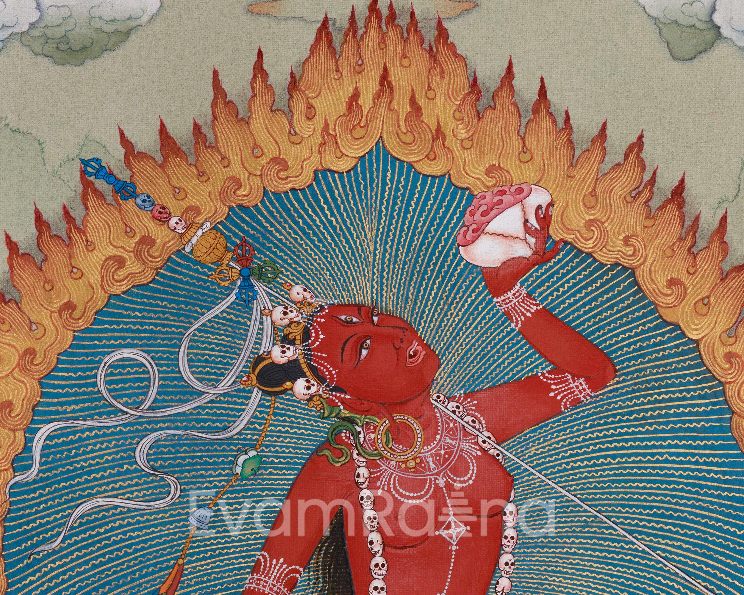 Vajrayogini, Tantric Deity Thangka | Wisdom Goddess of Liberation | LHASA HUES
