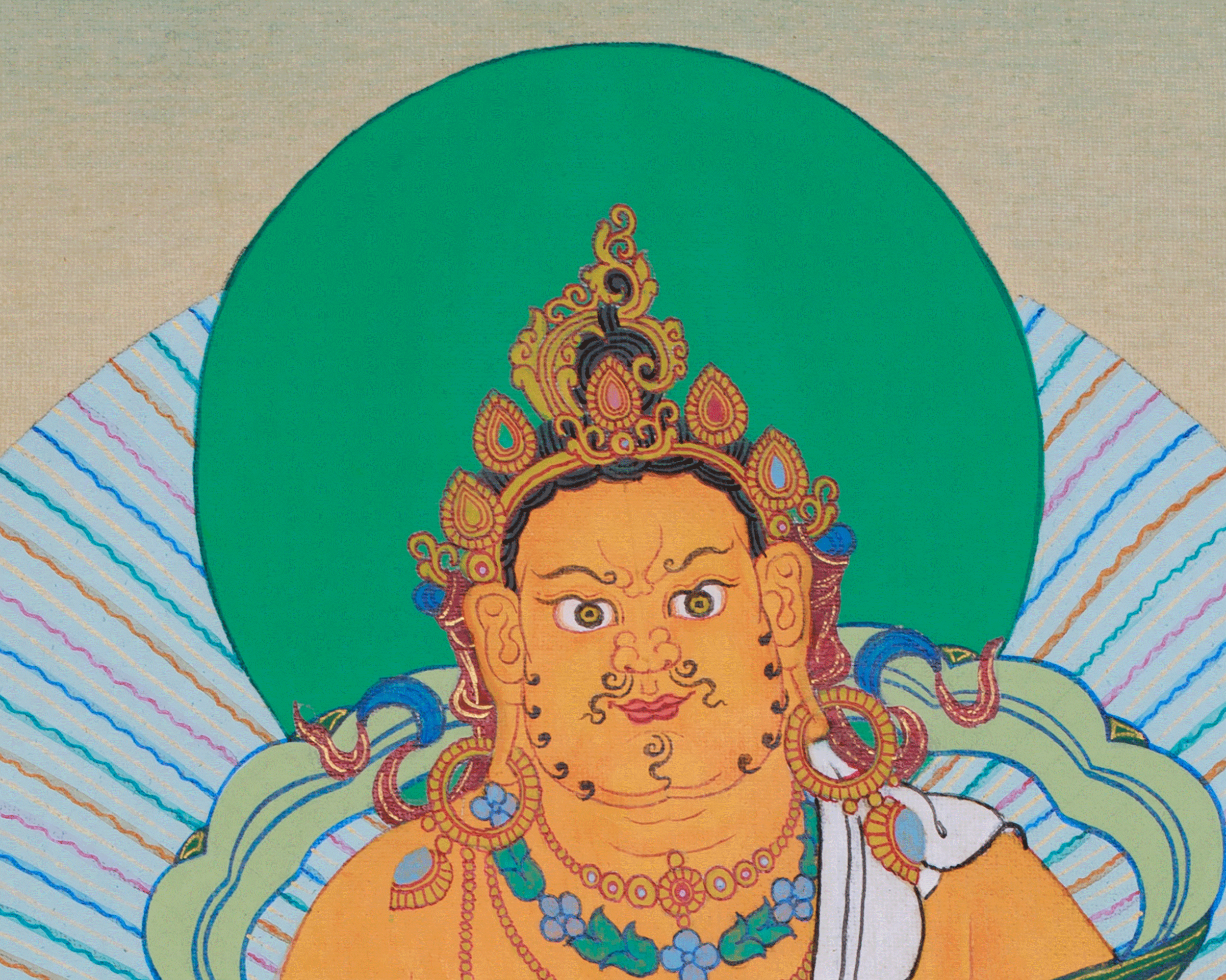 Yellow Jambhala — The Buddha of Prosperity and Abundance